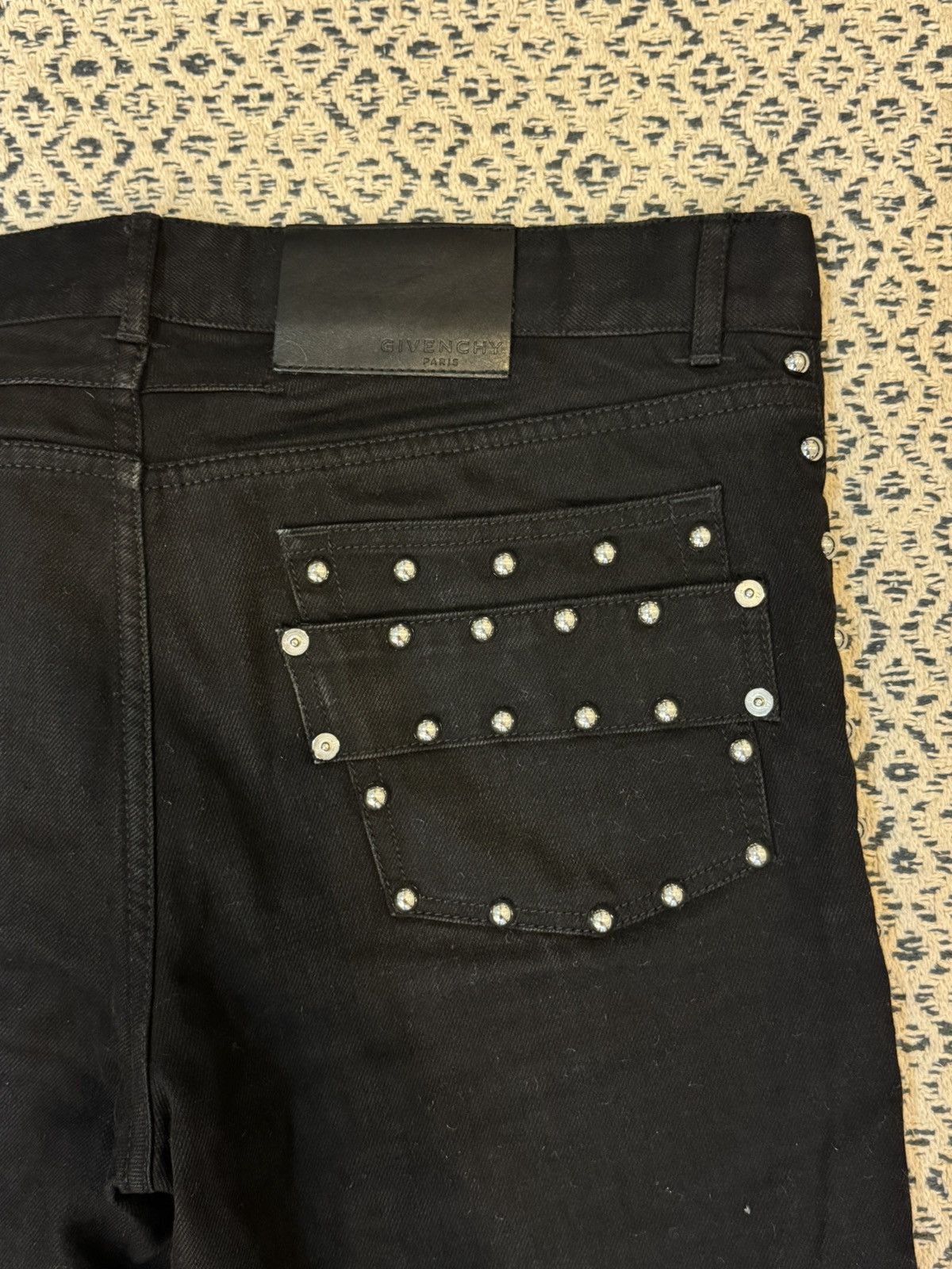Givenchy Givenchy SS16 - Studded Denim Jean By Riccardo Tisci Size US 32 / EU 48 - 7 Thumbnail