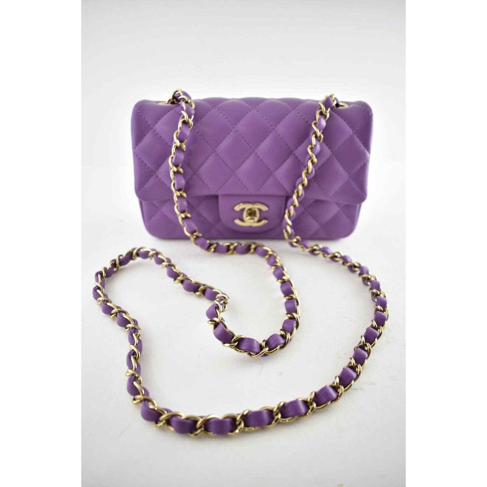 Chanel Chanel Chain Mini Flap Rectangle Quilted Crossbody Bag Size ONE SIZE - 2 Thumbnail