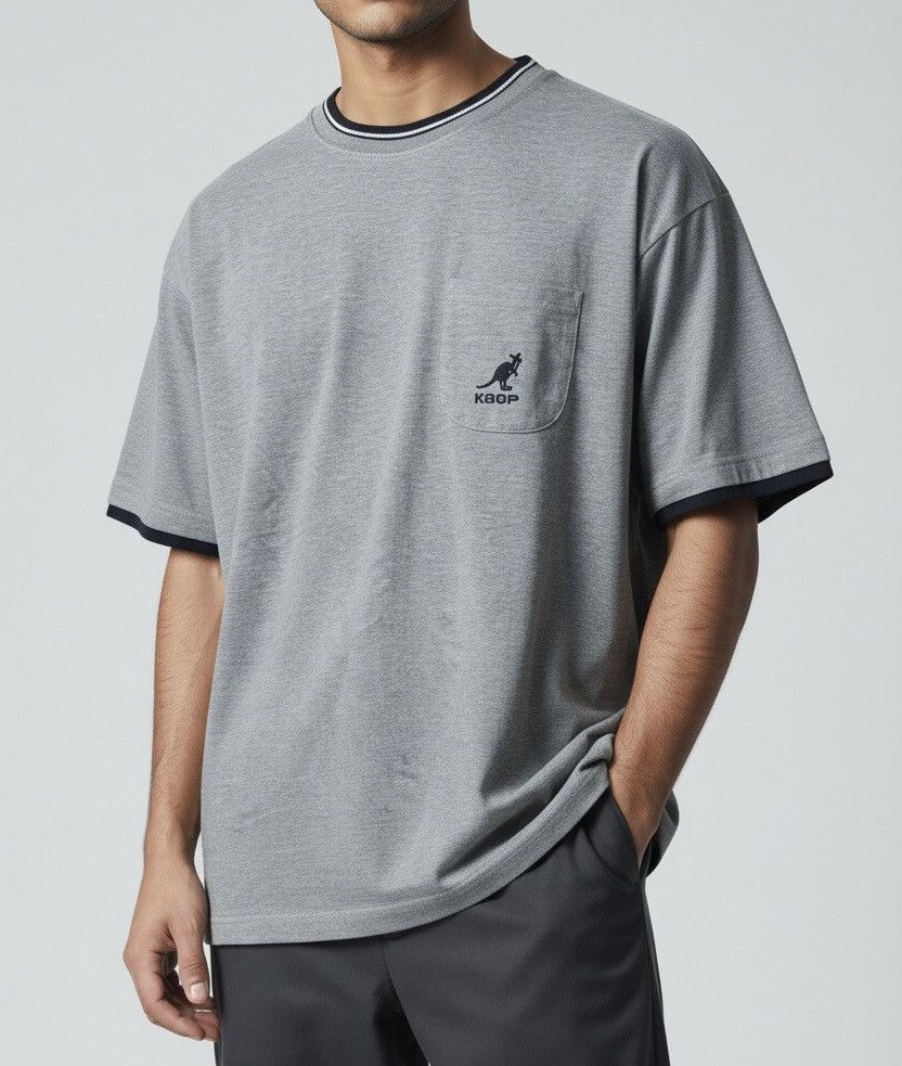 Kangol Vintage kangol ringer pocket tee Size US L / EU 52-54 / 3 - 1 Thumbnail