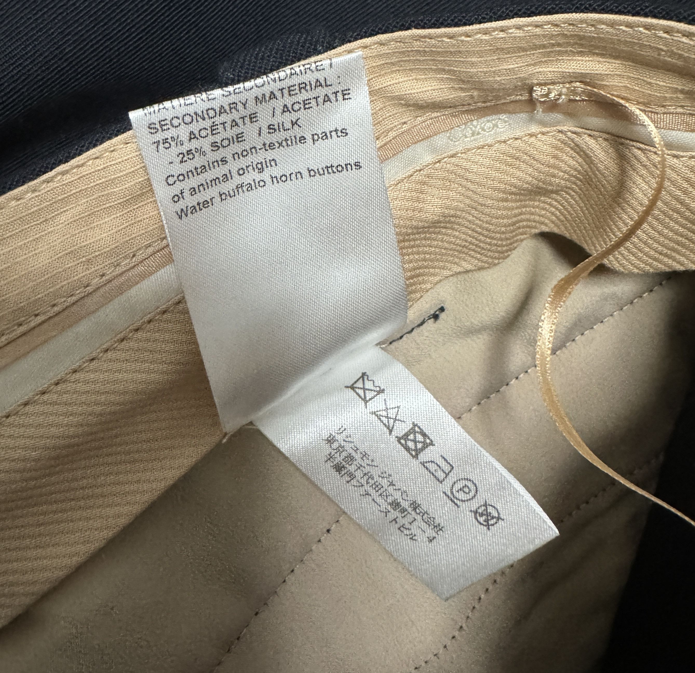 Chloe Chloe High Waisted Cargo Trousers Pants Iconic Navy Size 42 Size 28" / US 6 / IT 42 - 16 Thumbnail