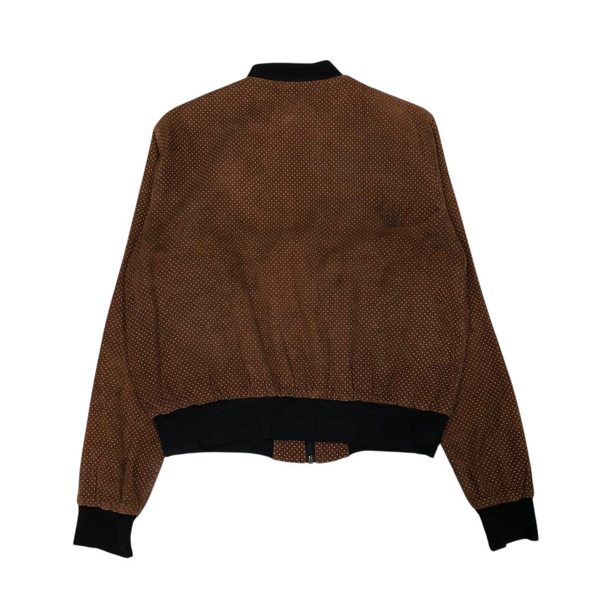 Vintage 🔥POLKADOT CROPPED BIKER JACKET PUNK DESIGN PPQ LONDON Size US S / EU 44-46 / 1 - 2 Thumbnail