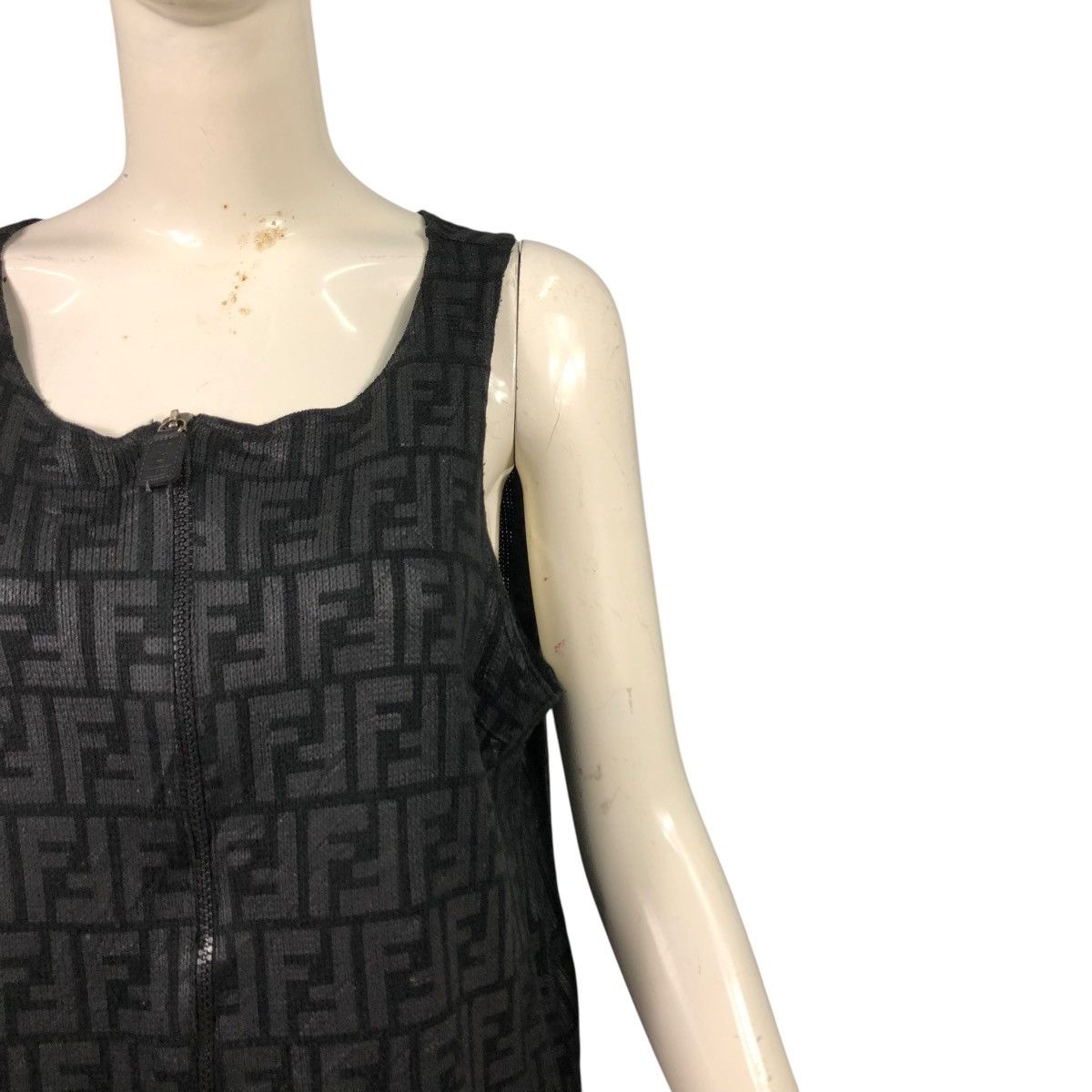 Fendi 🔥VINTAGE DRESS FENDI MONOGRAM ZUCCA FULL PRINT Size M / US 6-8 / IT 42-44 - 6 Thumbnail