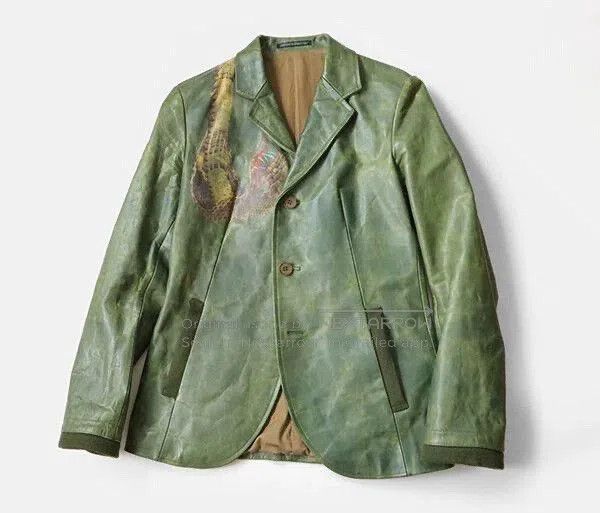 Yohji Yamamoto Yohji Yamamoto Snake Print Leather Jacket. Size US M / EU 48-50 / 2 - 2 Thumbnail