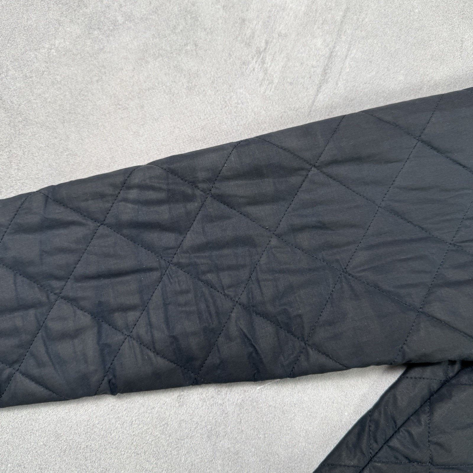 Allsaints Allsaints Spitalfields Waxed Quilted Jacket Blue Size M Size US M / EU 48-50 / 2 - 5 Thumbnail