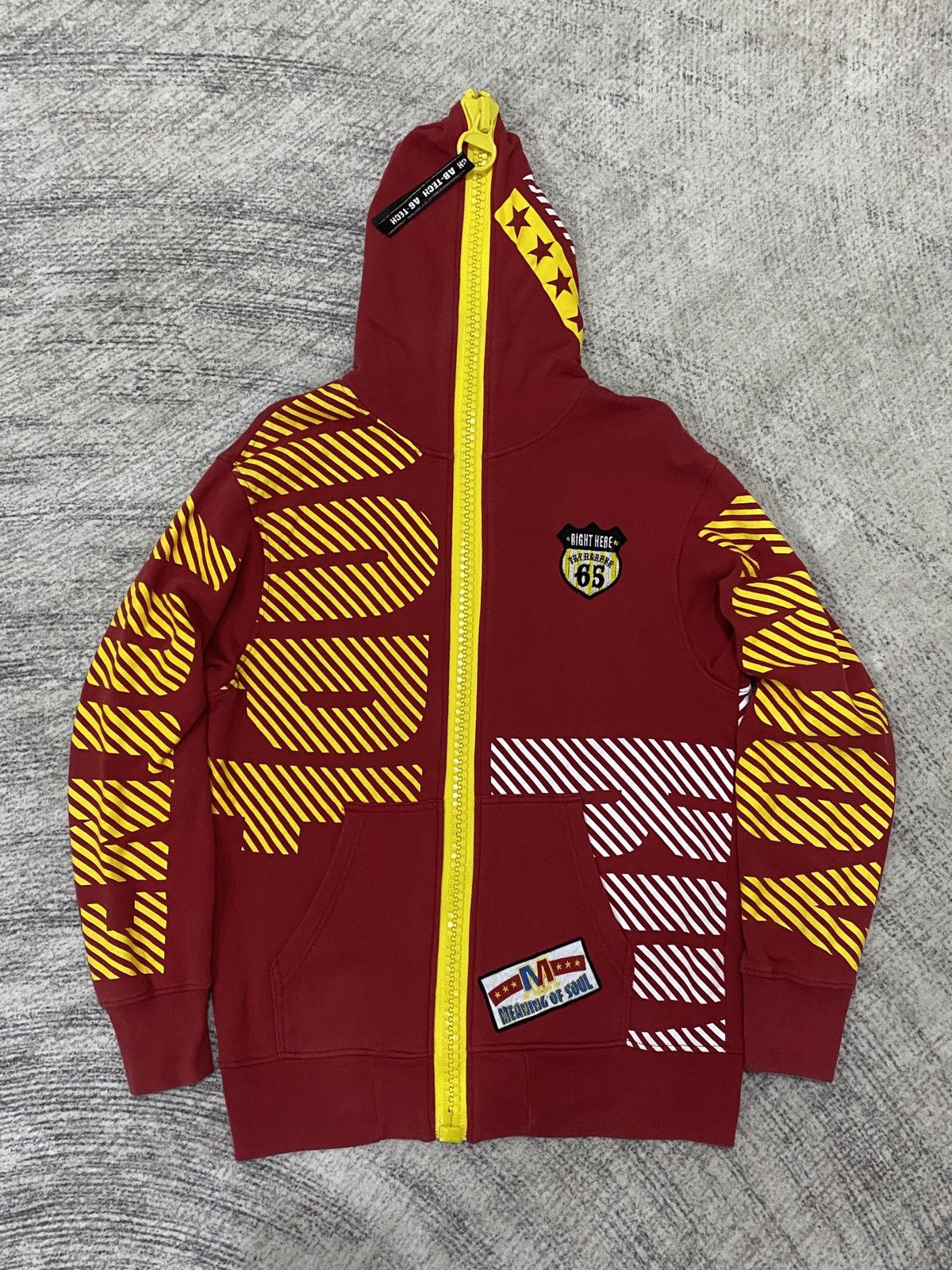 Other AB-TECH Japanese Streetwear Full Zip Hoodie Big Zipper Size US L / EU 52-54 / 3 - 1 Thumbnail