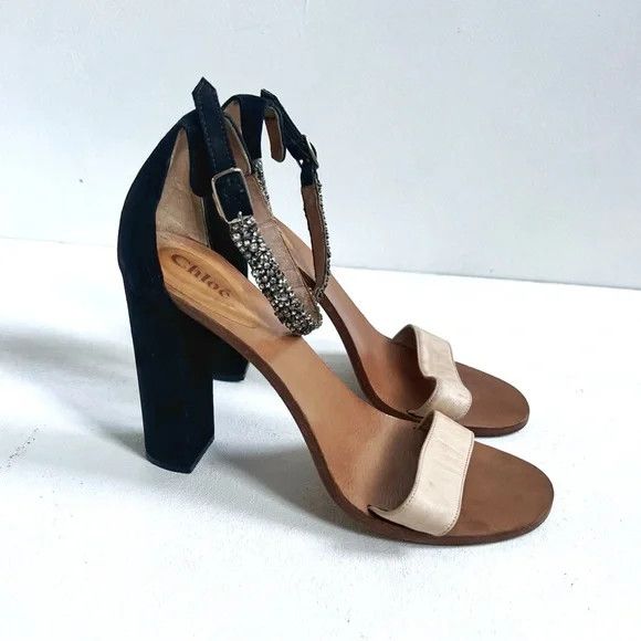 Chloe Chloe | Gem Strap Heels Size US 8.5 / IT 38.5 - 1 Thumbnail