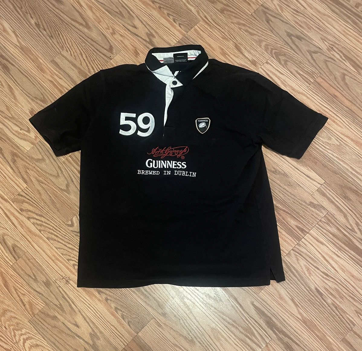 Vintage Guinness Polo Shirt Size US XL / EU 56 / 4 - 1 Thumbnail