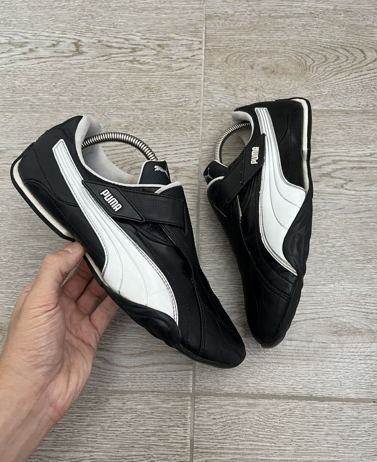 Puma VINTAGE PUMA SLIP-ON MIHARA YASUHIRO STYLE LEATHER SNEAKERS Size US 8 / EU 41 - 10 Thumbnail