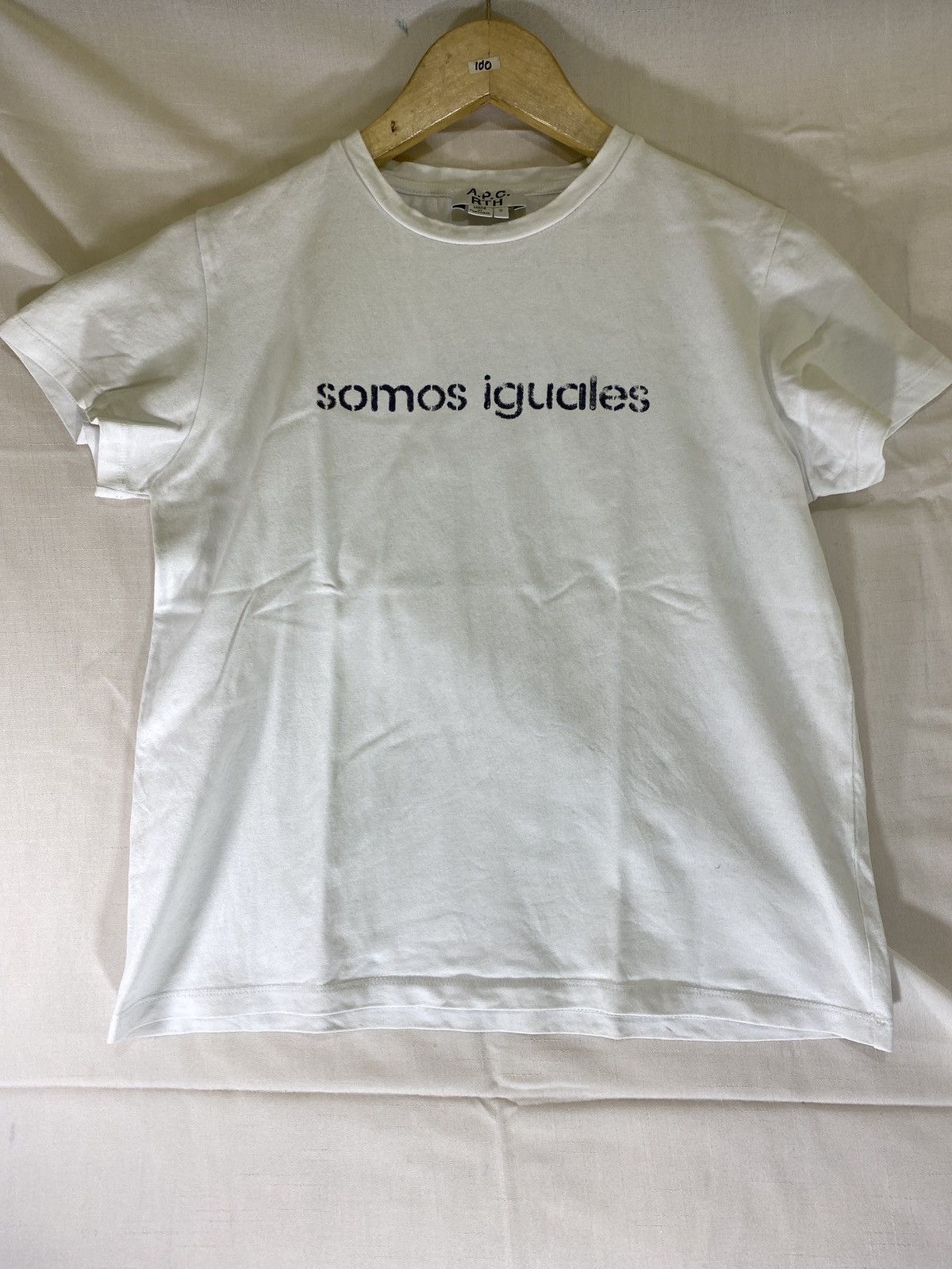 A.P.C. apc rth somos iguales tee Size S / US 4 / IT 40 - 1 Thumbnail