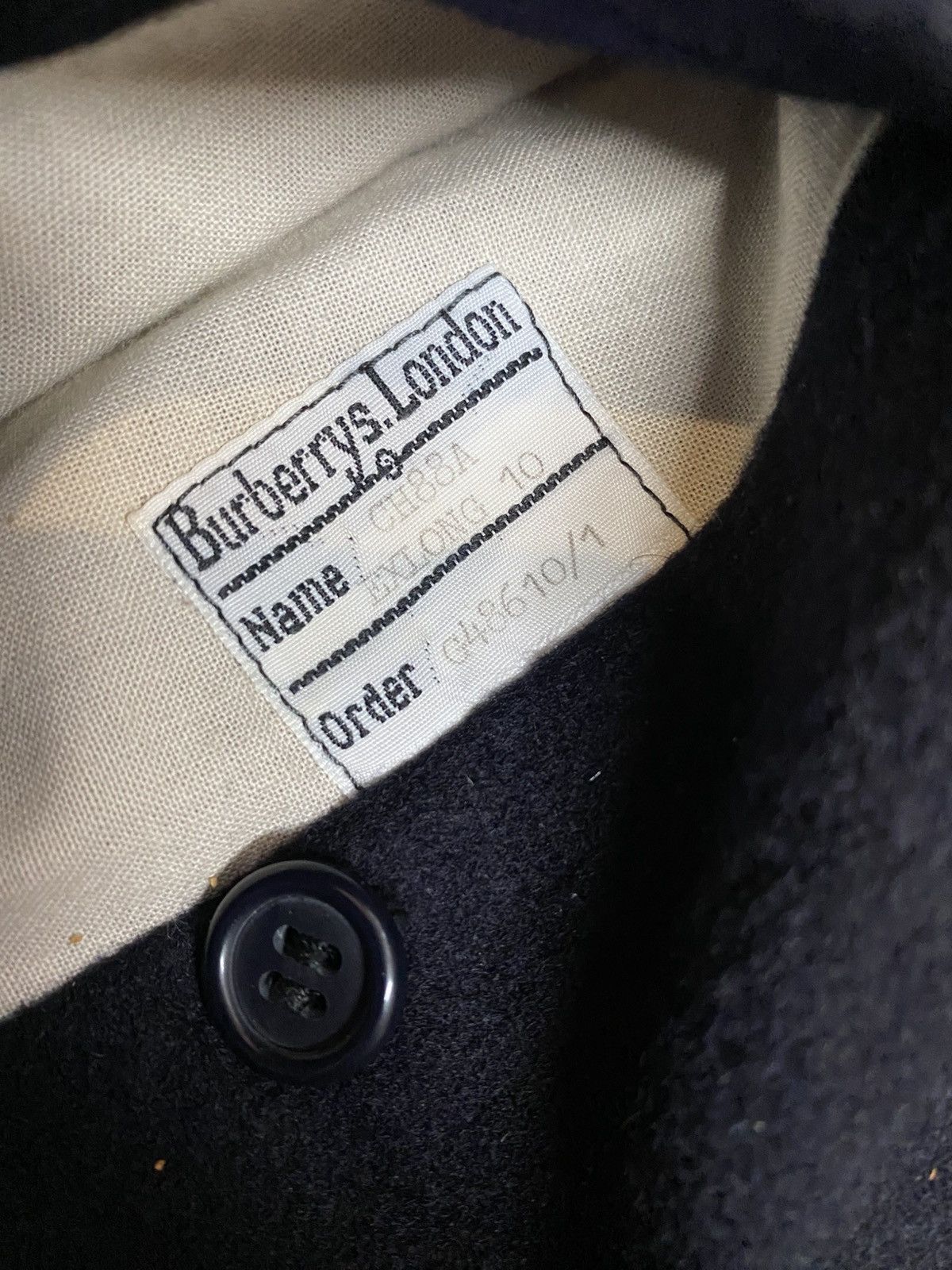 Burberry BURBERRYS VINTAGE COAT PURE CASHMERE JACKET MADE IN ENGLAND Size M / US 6-8 / IT 42-44 - 18 Thumbnail