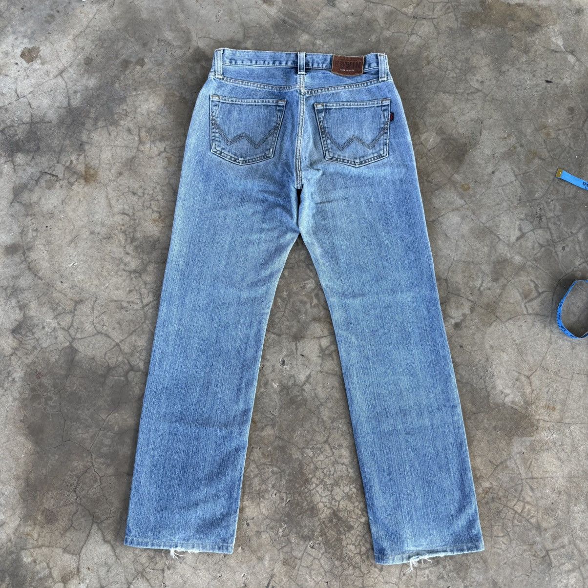 Edwin Vintage Edwin Faded Denim Jean Pants W31 Size US 31 - 9 Thumbnail