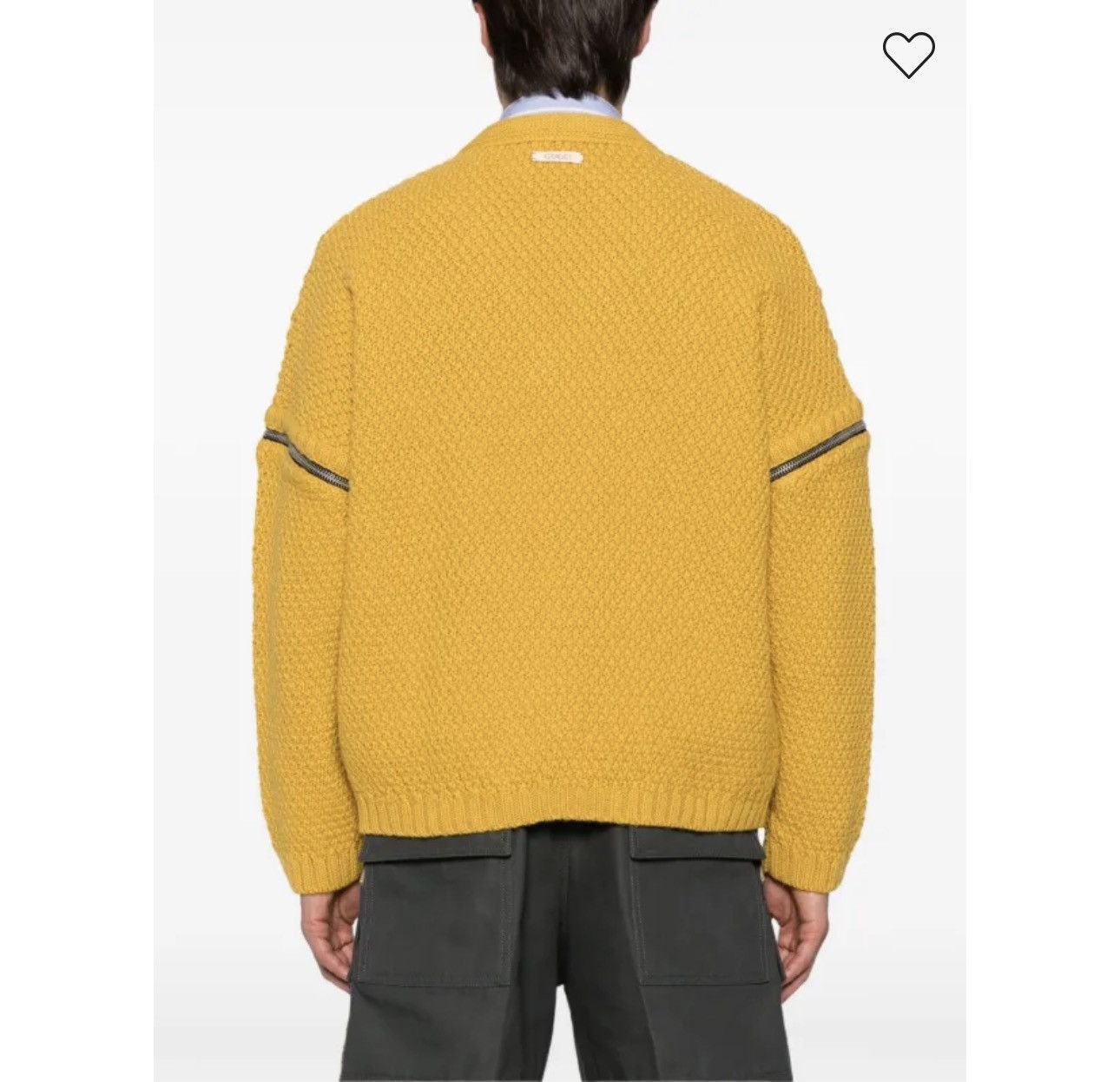 Gucci Gucci New Kable Knit yellow-mustard wool jumper, size M Size US M / EU 48-50 / 2 - 5 Thumbnail