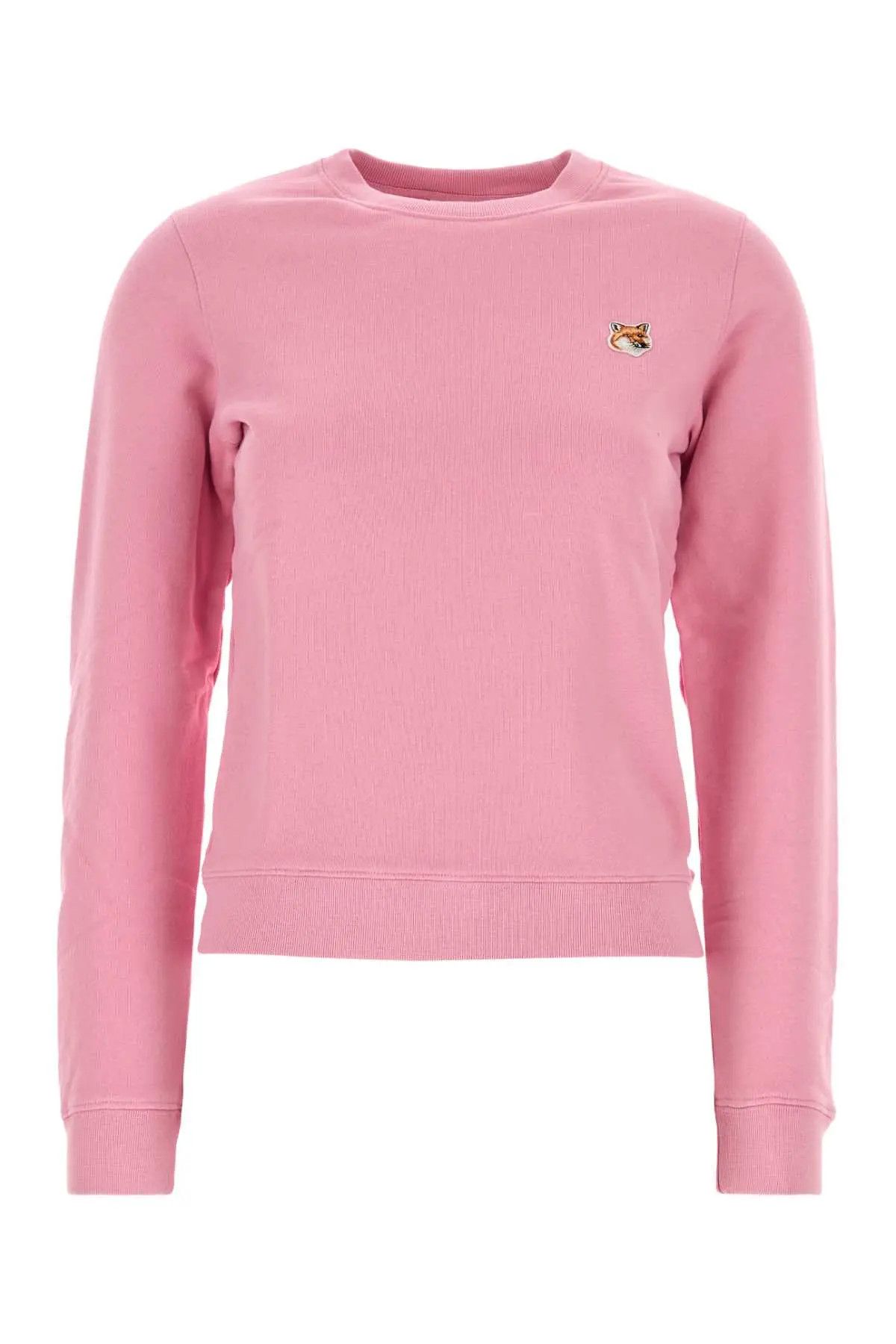 Maison Kitsune o1s22i1n1124 Fox Head Regular Fit Sweatshirt in Pink Size US XS / EU 42 / 0 - 1 Thumbnail