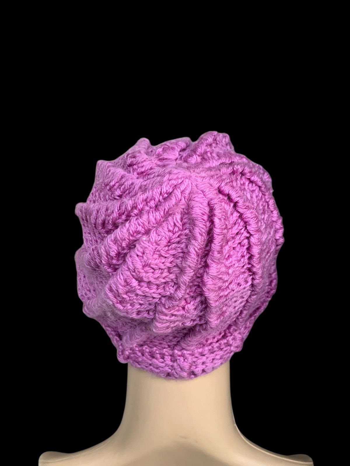 Japanese Brand × Kapital × Vintage Crochet Cable Beanies Hat Japanese Brand Handmade Size ONE SIZE - 6 Thumbnail