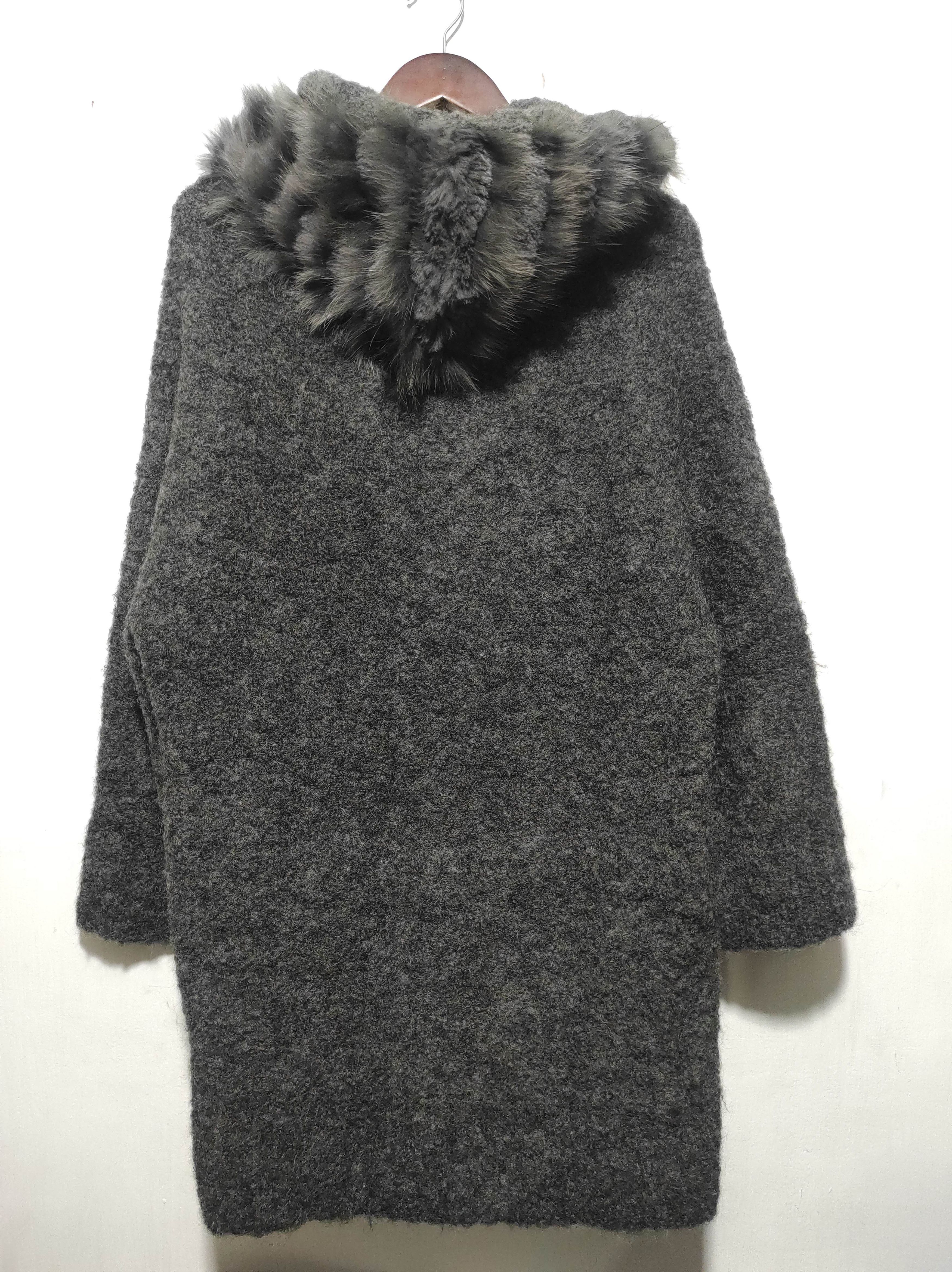 If Six Was Nine Sisley Knit Fur Hoodie IfSixWasNine LGB style Size L / US 10 / IT 46 - 19 Thumbnail