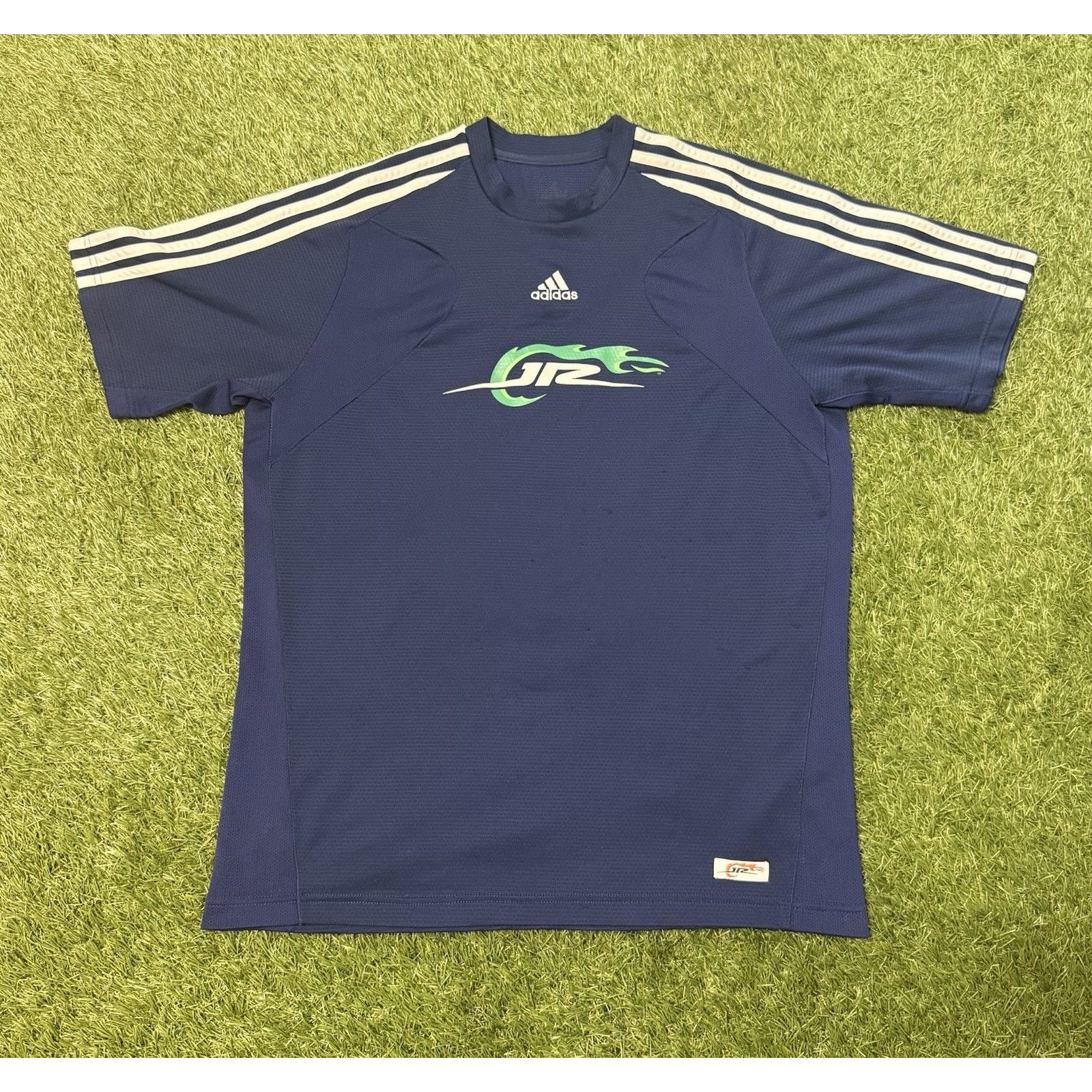 Adidas 2008 Adidas Dale Earnhardt Jr Soccer Style Jersey #88 Men L Size 42 - 1 Thumbnail