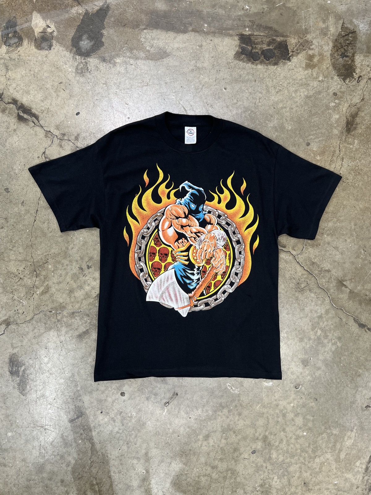Vintage Vintage Executioner Flame Sword Death Tennessee River Large Size US L / EU 52-54 / 3 - 2 Thumbnail