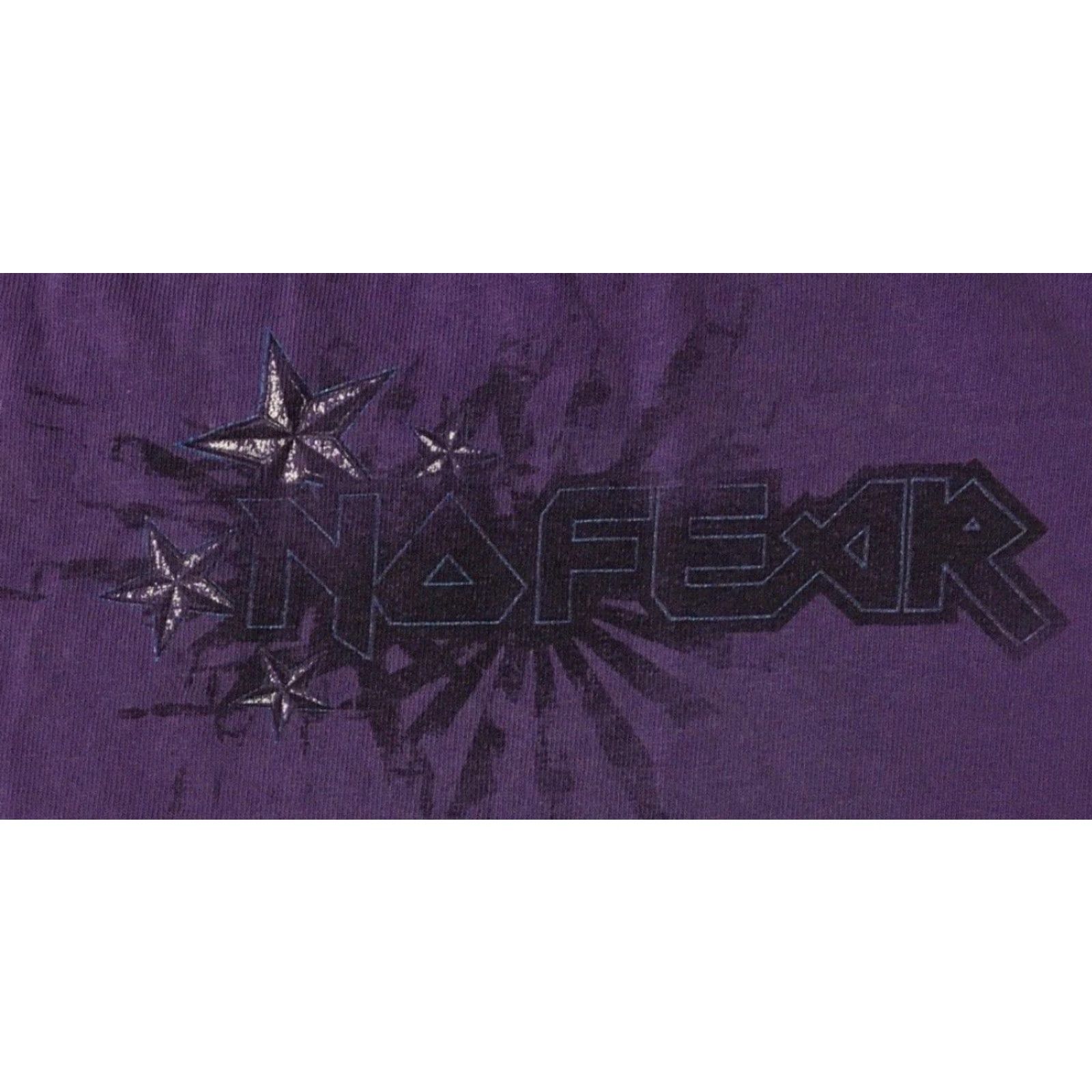 Quiksilver Vtg No Fear Thrashed Faded Skull Shirt XS S Surf Skate Grunge Biker Jnco 90s Y2K Size US XS / EU 42 / 0 - 4 Thumbnail