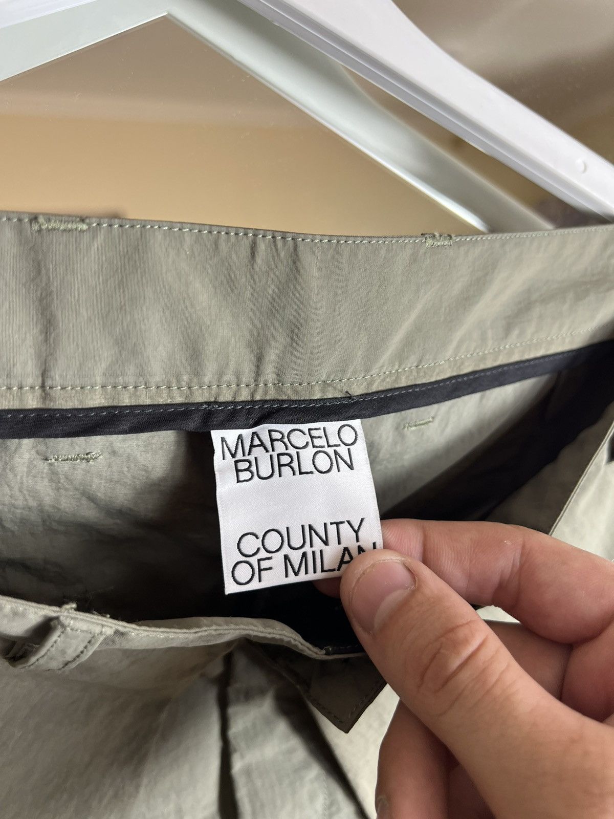 Marcelo Burlon Marcelo Burlon County of Milan Nylon Pants Men’s Y2K Luxury Size US 32 / EU 48 - 4 Thumbnail