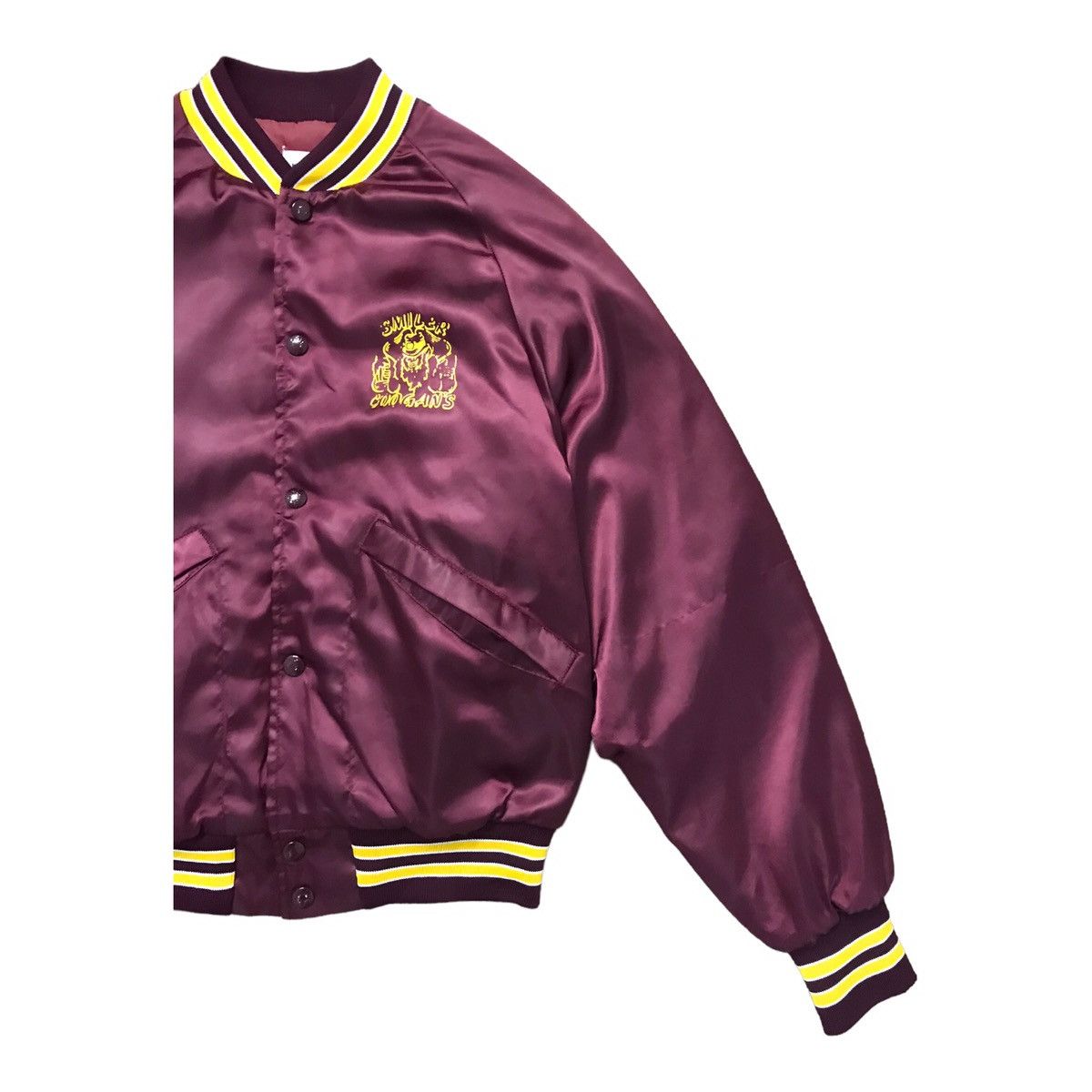 Vintage King Lovie Made In Usa Varsity Nylon Jacket Size US S / EU 44-46 / 1 - 4 Thumbnail