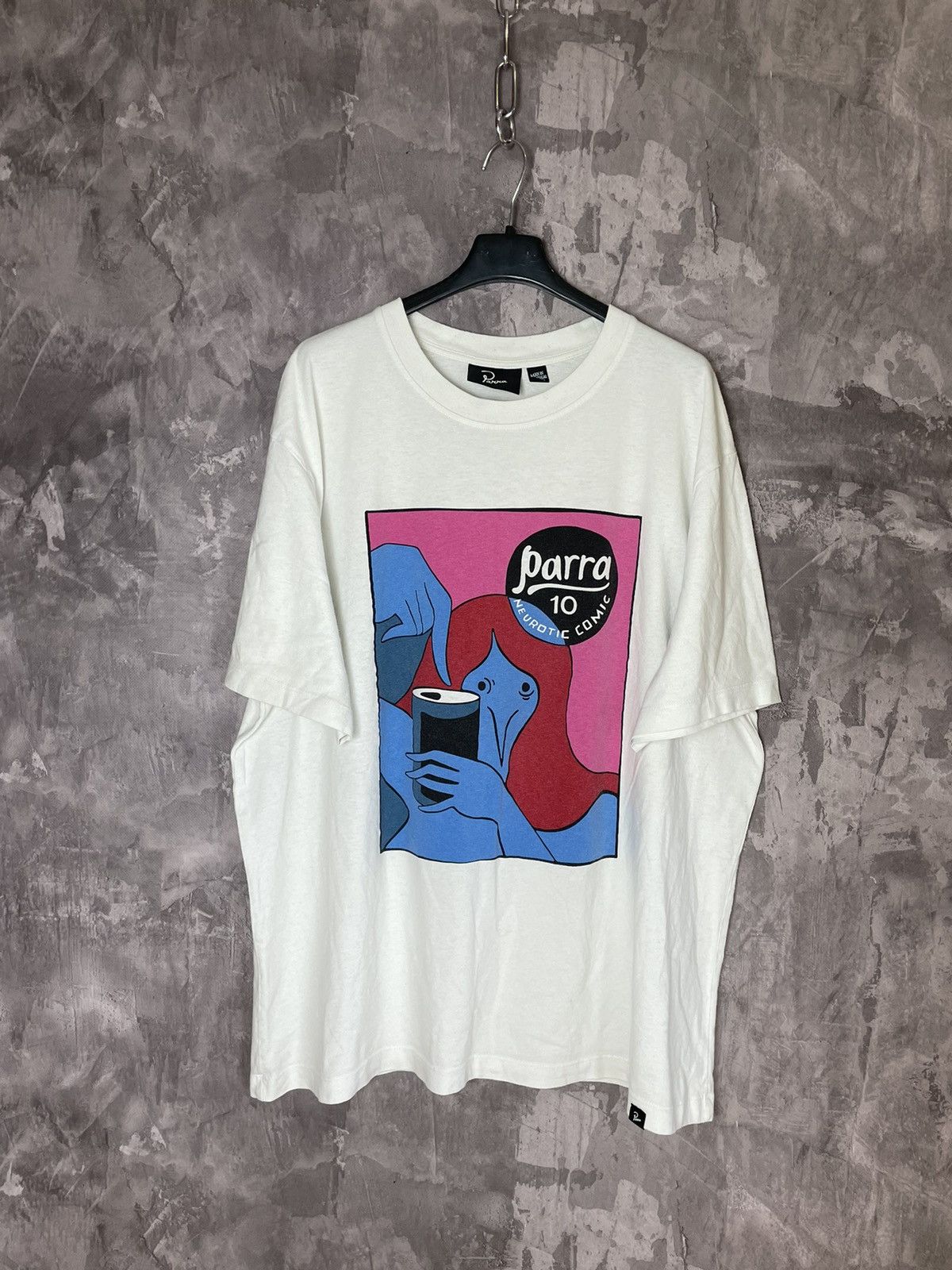 Hypebeast By Parra Men’s Graphic T Shirt in White Size XL Size US XL / EU 56 / 4 - 1 Thumbnail