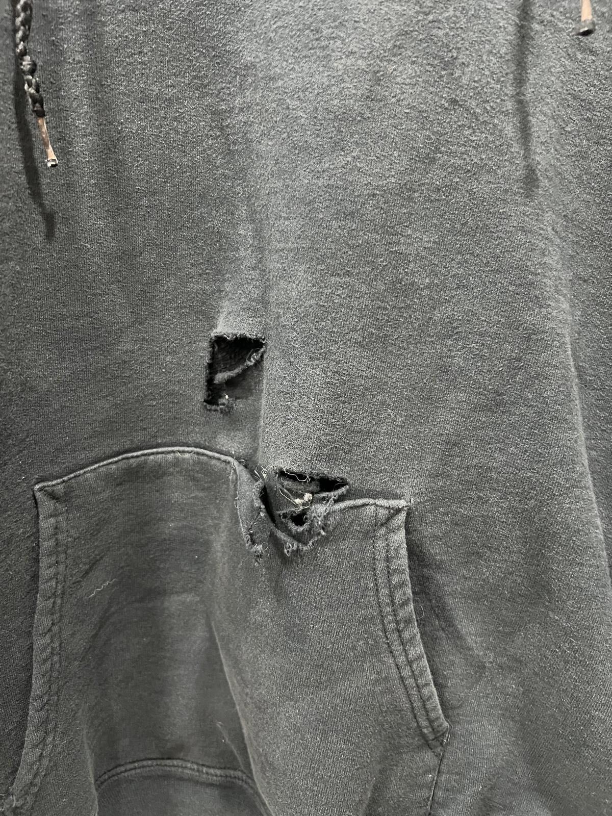 Hanes 90s Oakland Saloon Trashed Hoodie Size US M / EU 48-50 / 2 - 2 Thumbnail