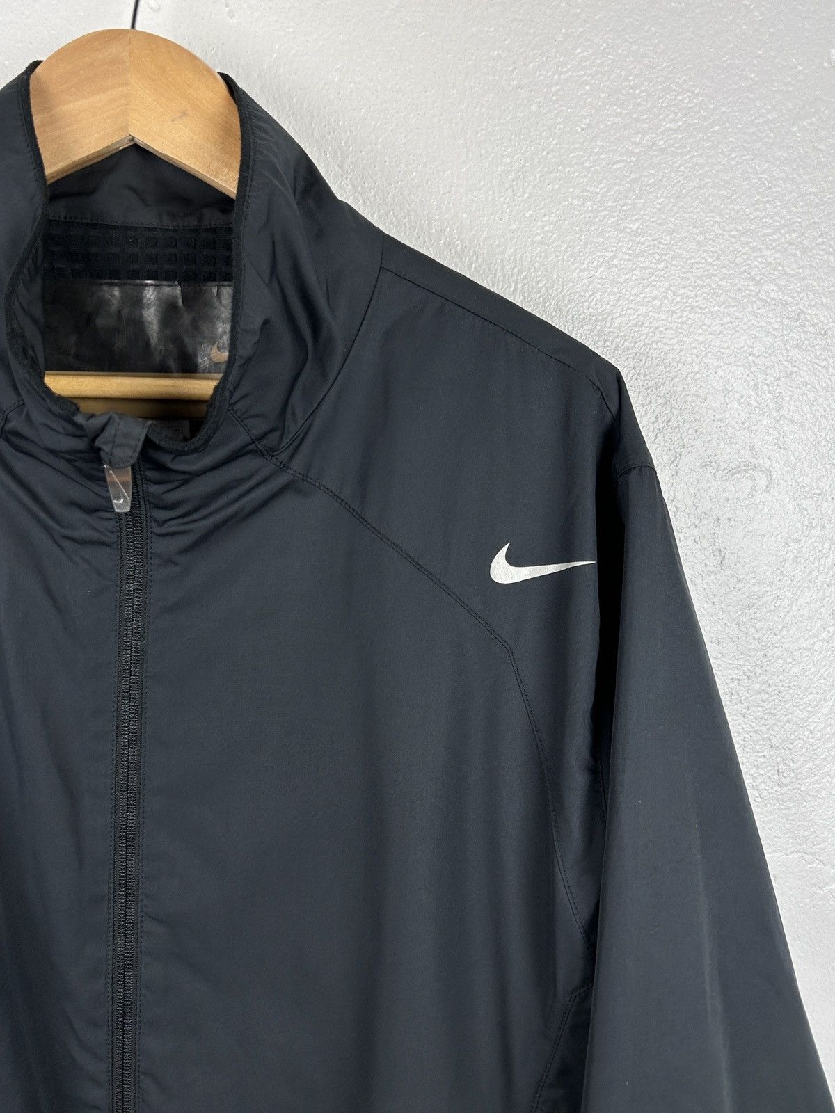Nike 00s Vintage Nike Tech Nylon Fleece Outdoor Windbreaker Size US XL / EU 56 / 4 - 2 Thumbnail