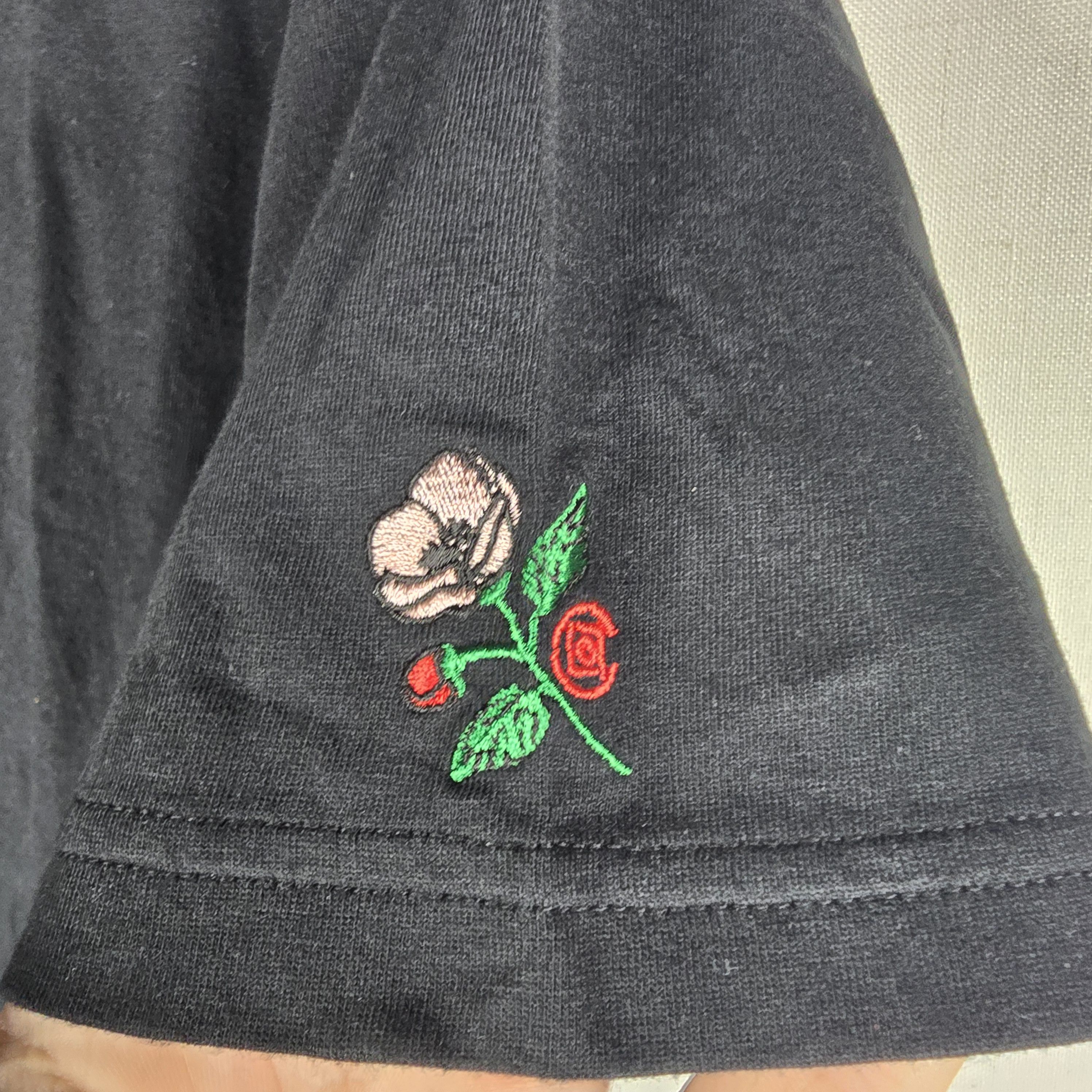 CLOT Clot Mens Medium Japan Made Black Tshirt Pink Striped Trim Size US M / EU 48-50 / 2 - 2 Thumbnail