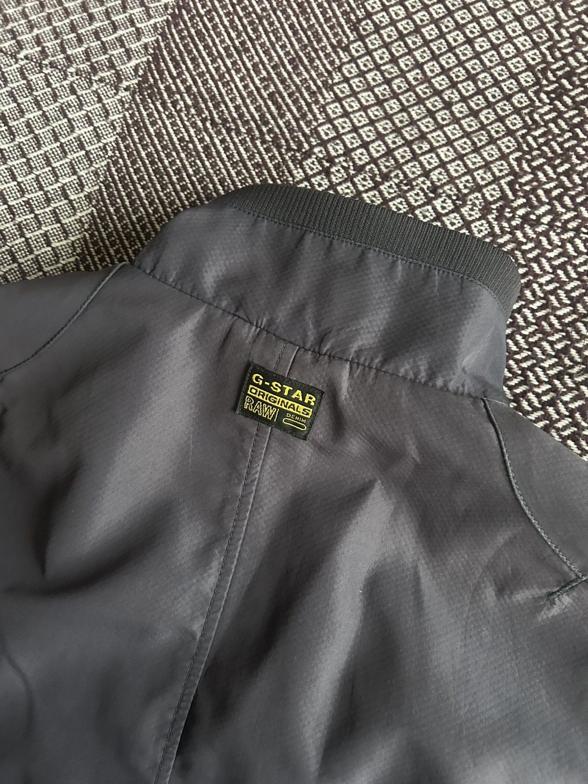 G-Star G-Star Raw Denim Sports Conway Bomber Jacket Faded Size L Size US L / EU 52-54 / 3 - 13 Thumbnail