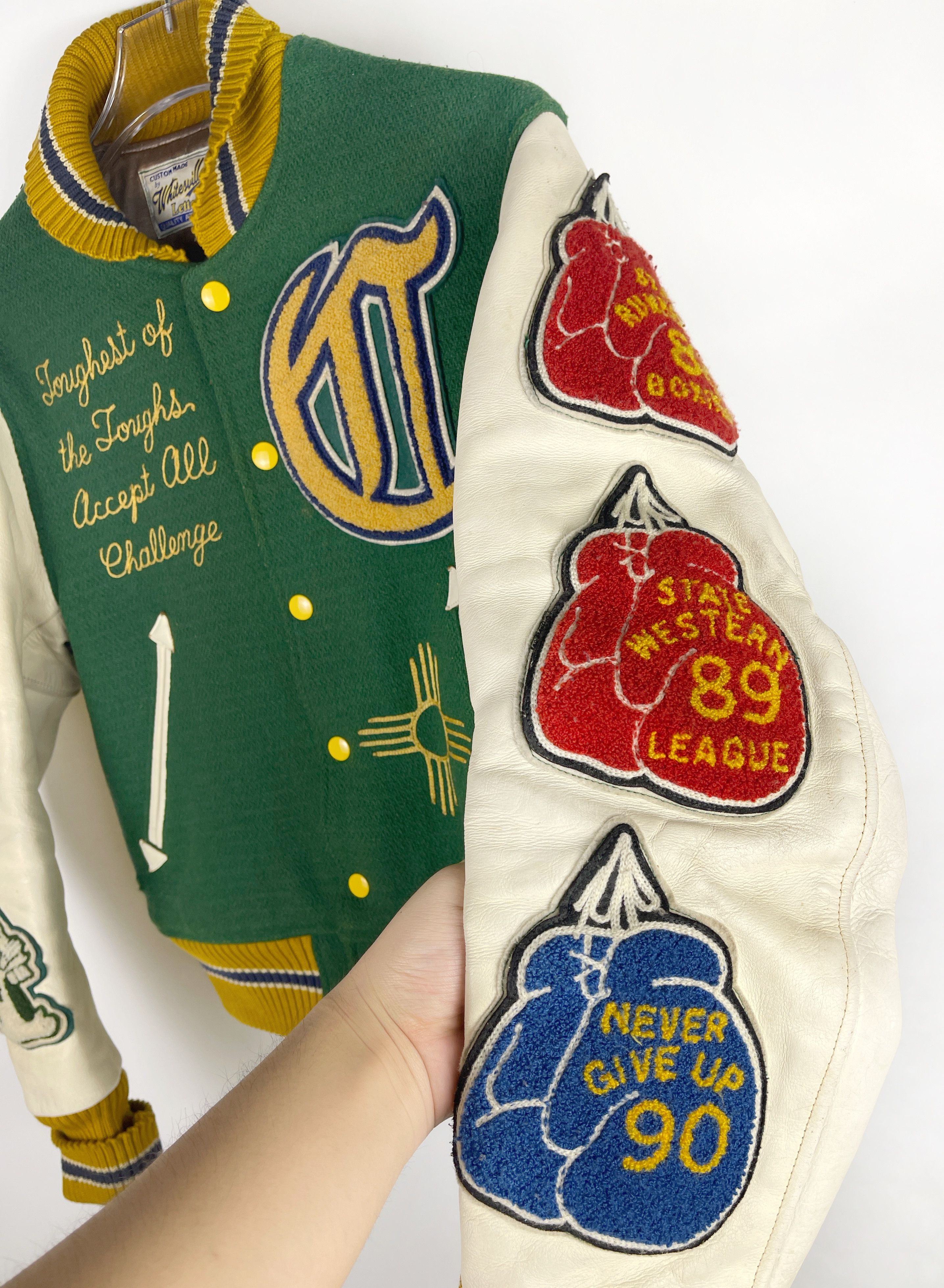 Toyo Enterprises Indian American Varsity Jacket Size US S / EU 44-46 / 1 - 9 Thumbnail