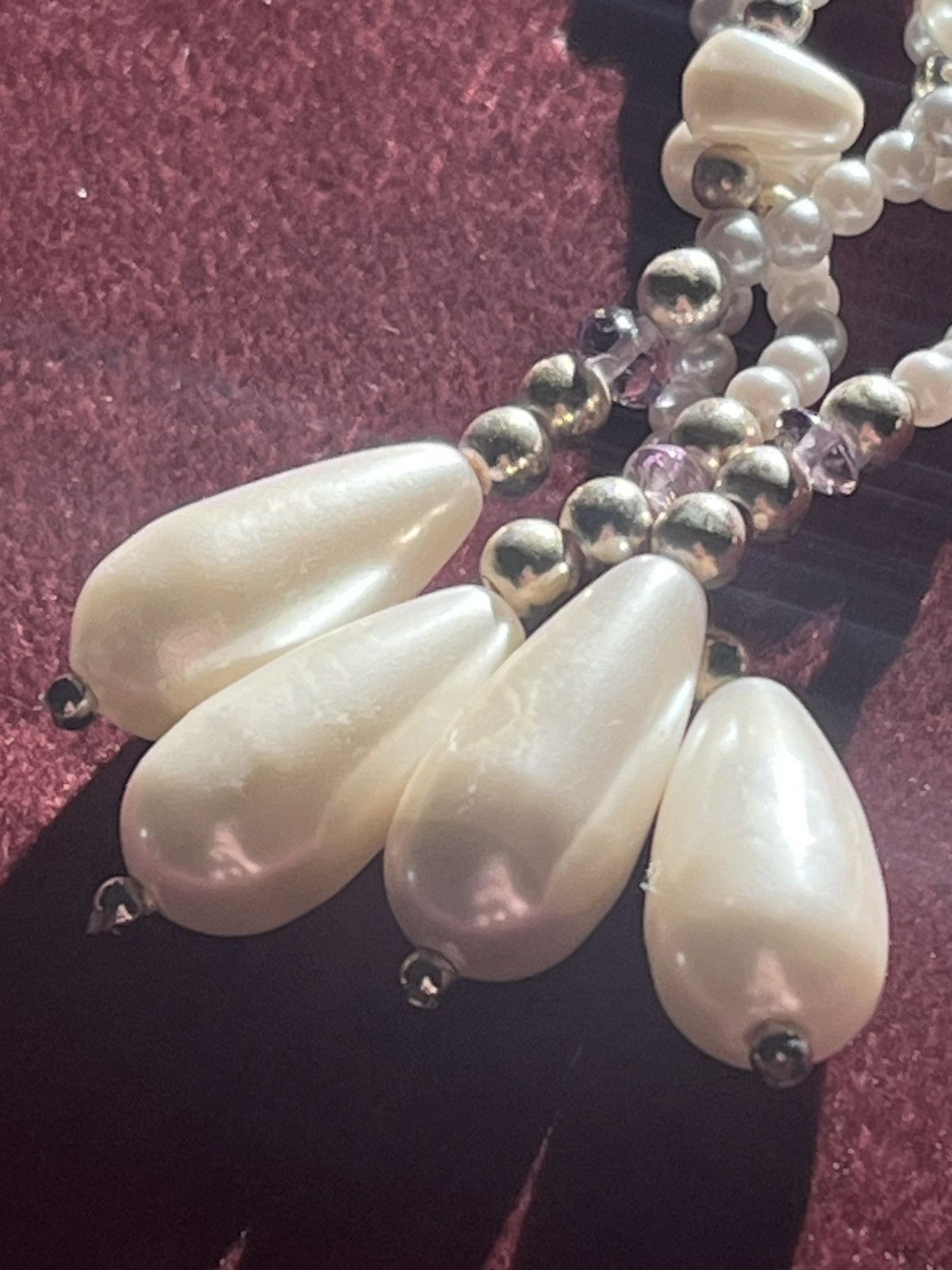 Other Napier Multi-Strand Faux Baroque PearlLariat Necklace Size ONE SIZE - 4 Thumbnail