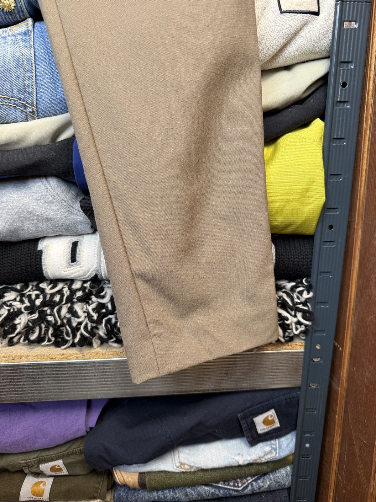 AMI AMI Beige Casual Pants Size US 34 / EU 50 - 5 Thumbnail