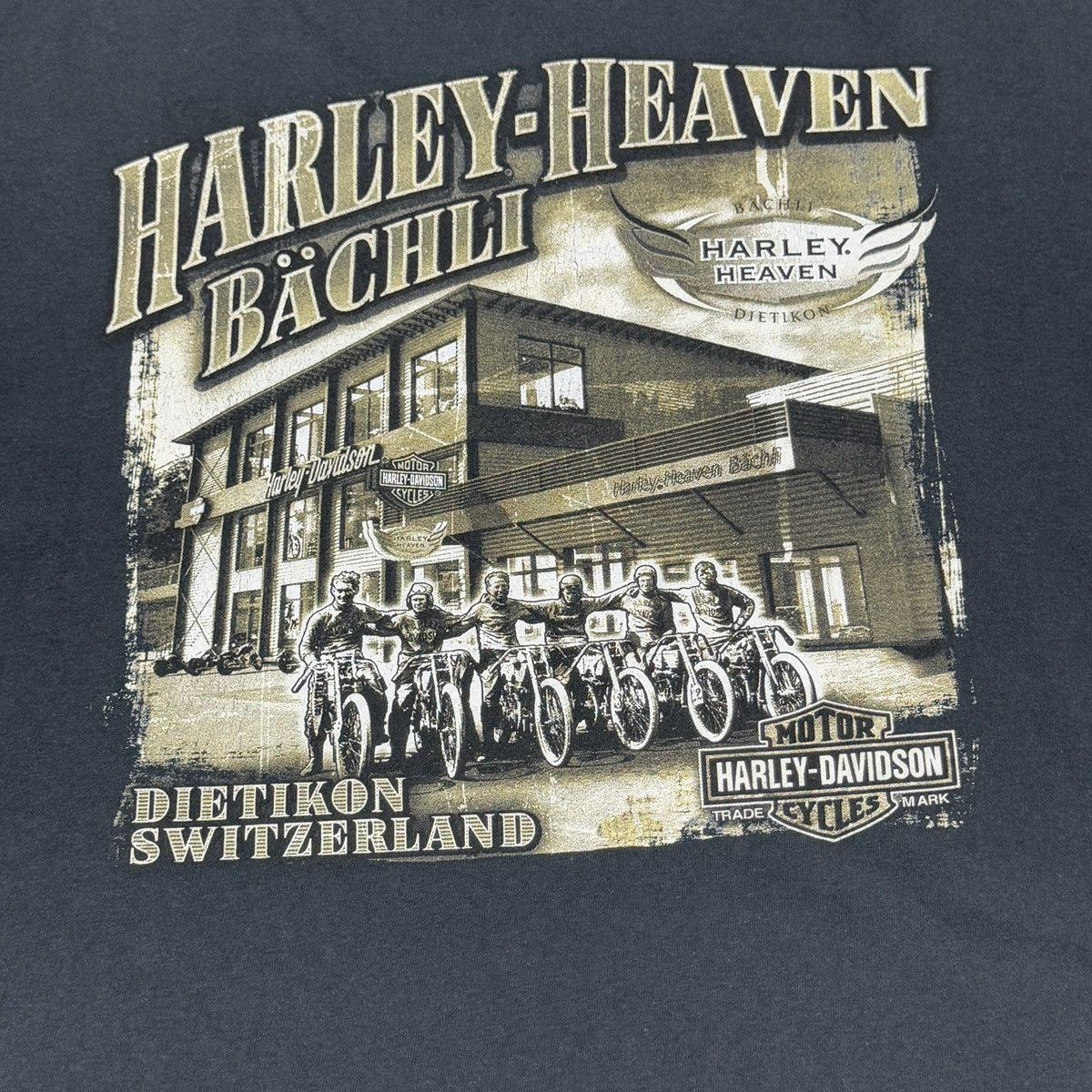 Harley Davidson Harley Davidson Motorcycles Dietikon Switzerland T-Shirt XL Size US XL / EU 56 / 4 - 17 Thumbnail