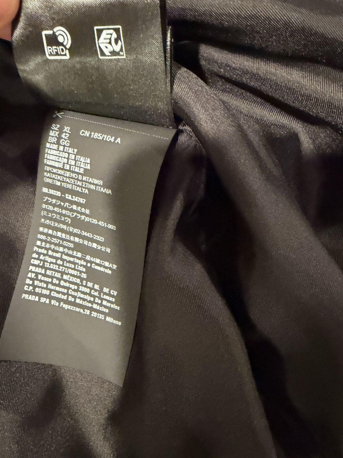 Prada Prada mens velvet hoodie. XL. $3800 Size US XL / EU 56 / 4 - 15 Thumbnail