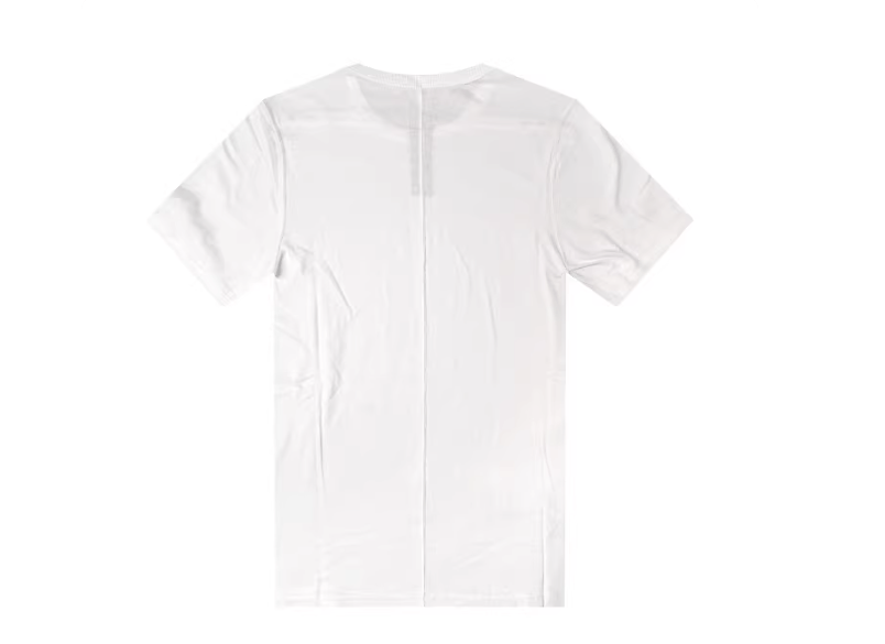 Rick Owens Rick Owens RO mainline men's white studded cotton tee Size US M / EU 48-50 / 2 - 1 Thumbnail