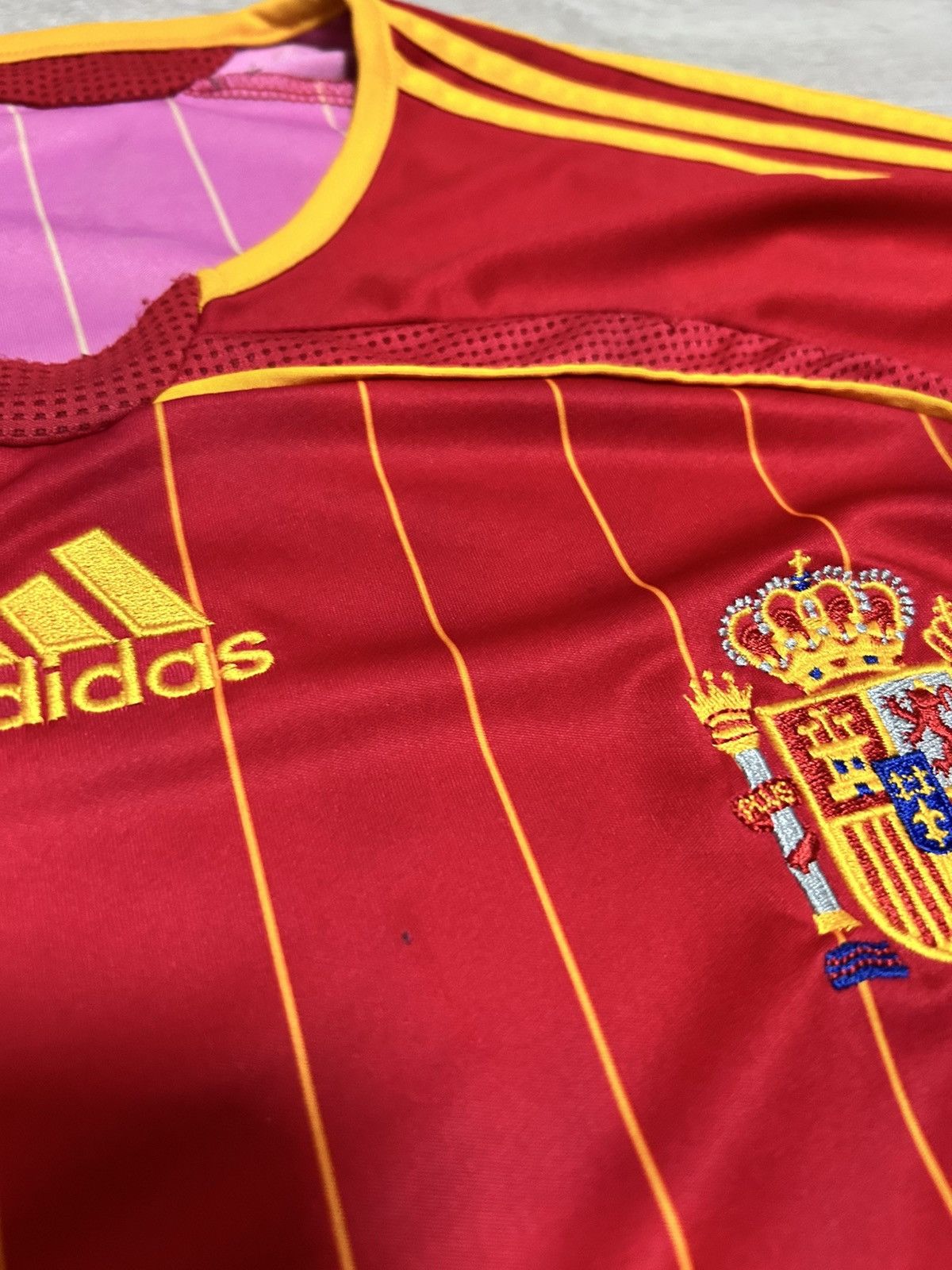 Adidas Vintage Adidas Jersey National Team Spain size XL Size US XL / EU 56 / 4 - 6 Thumbnail