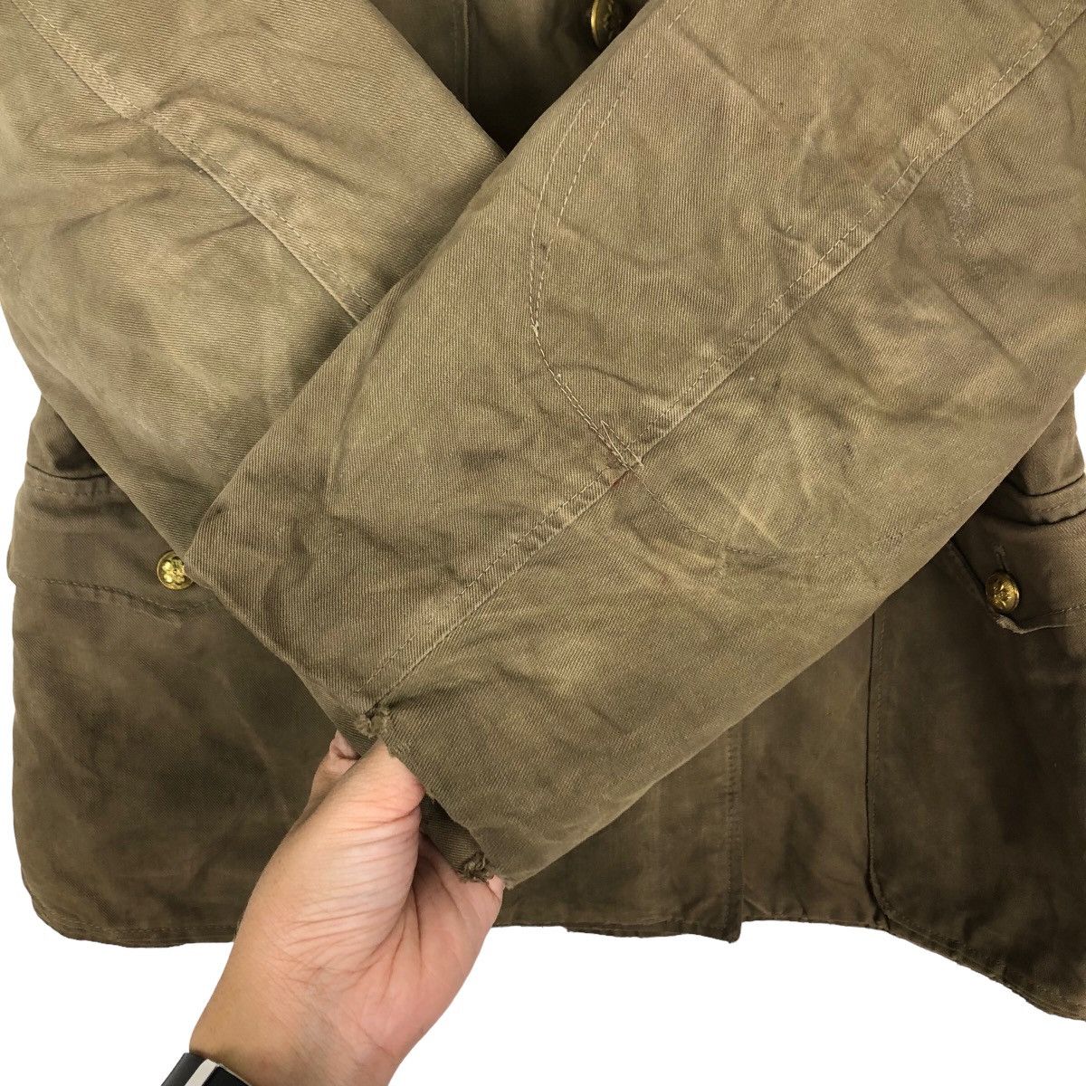 Vintage 🔥50’s True Vintage Chore Work Jacket Military Army Collect Size US M / EU 48-50 / 2 - 12 Thumbnail
