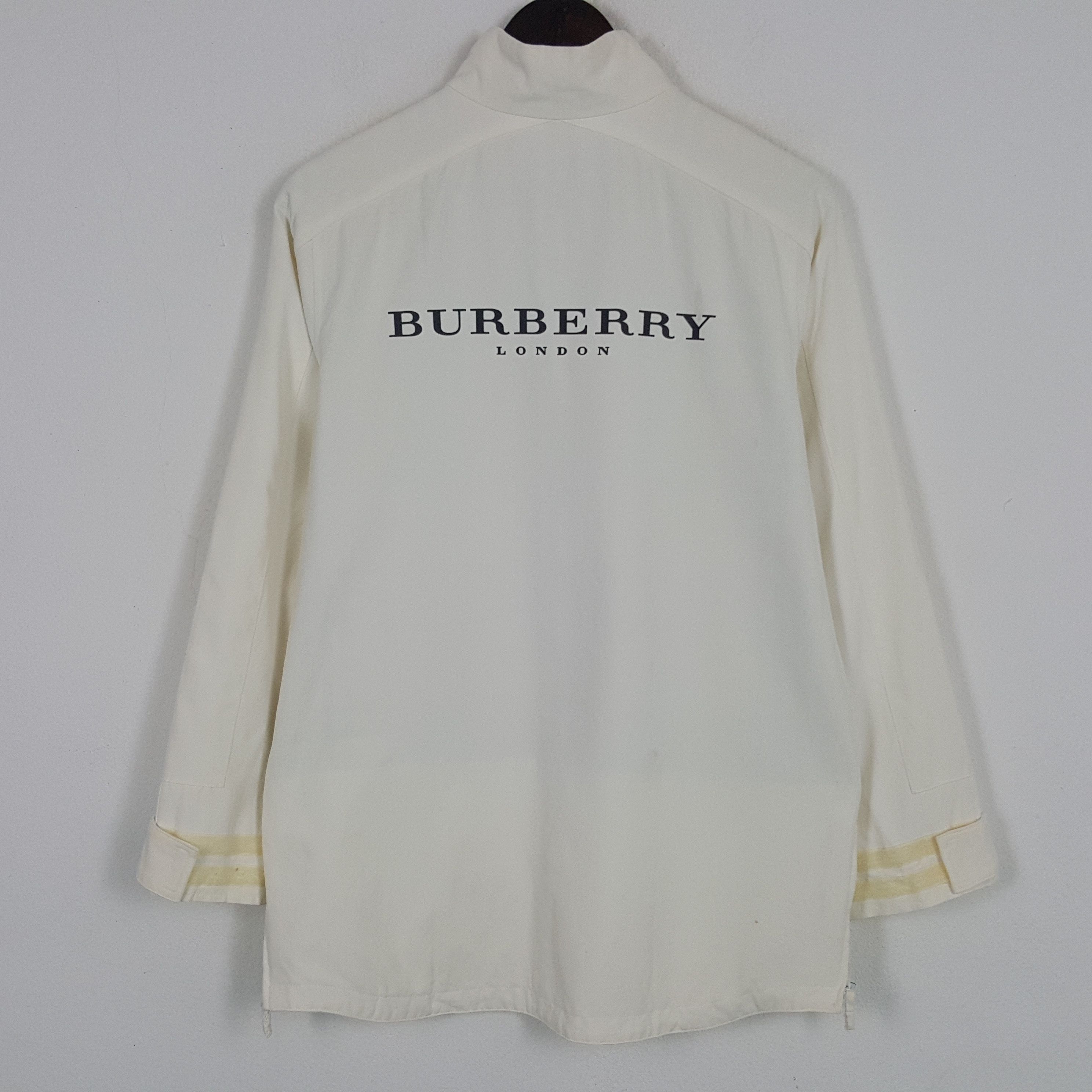 Vintage Burberry London Nova Check Lining Zipper Jacket