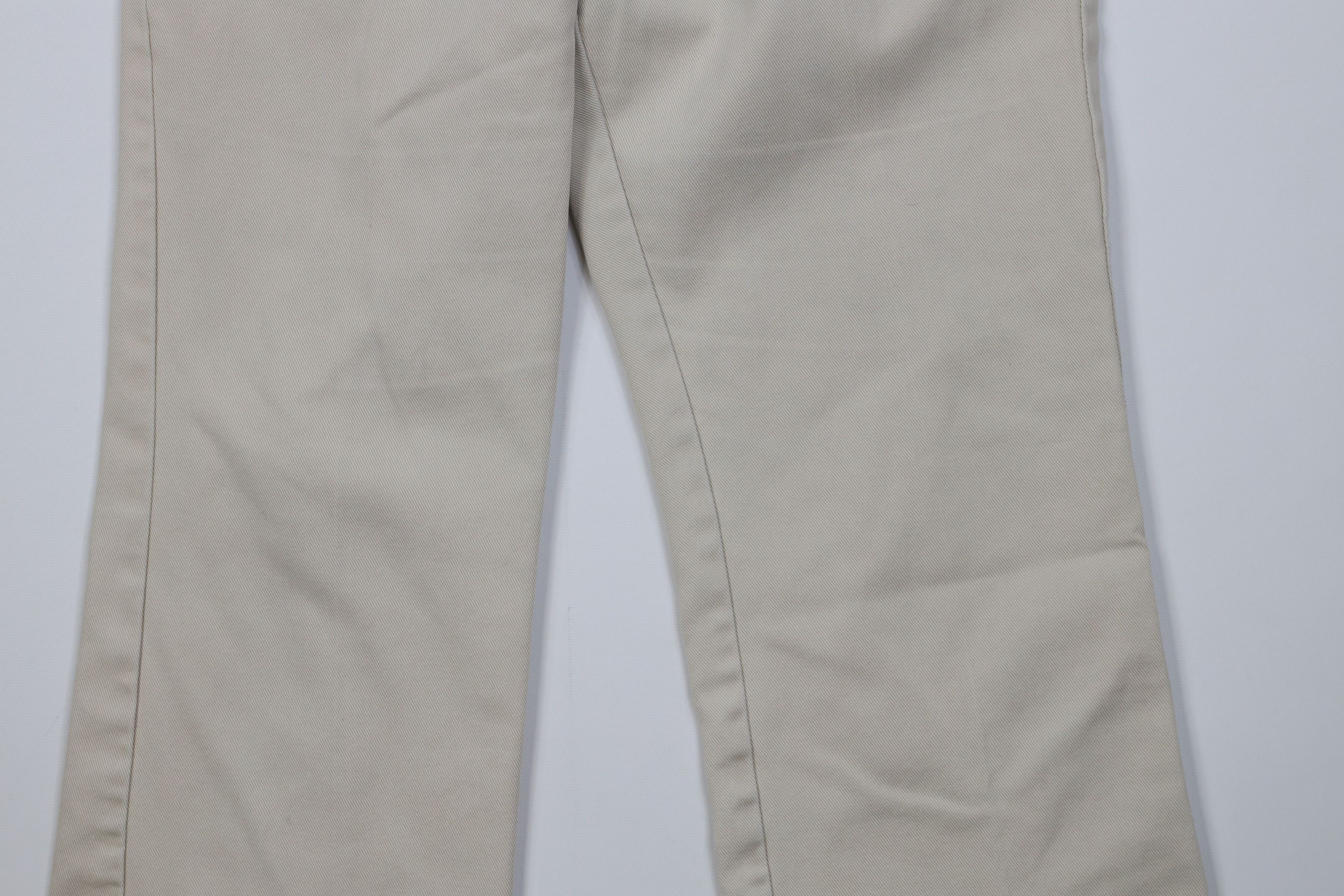 Vintage Vintage 70s Streetwear Twill Flared Wide Leg Jeans Beige USA Size US 32 / EU 48 - 3 Thumbnail