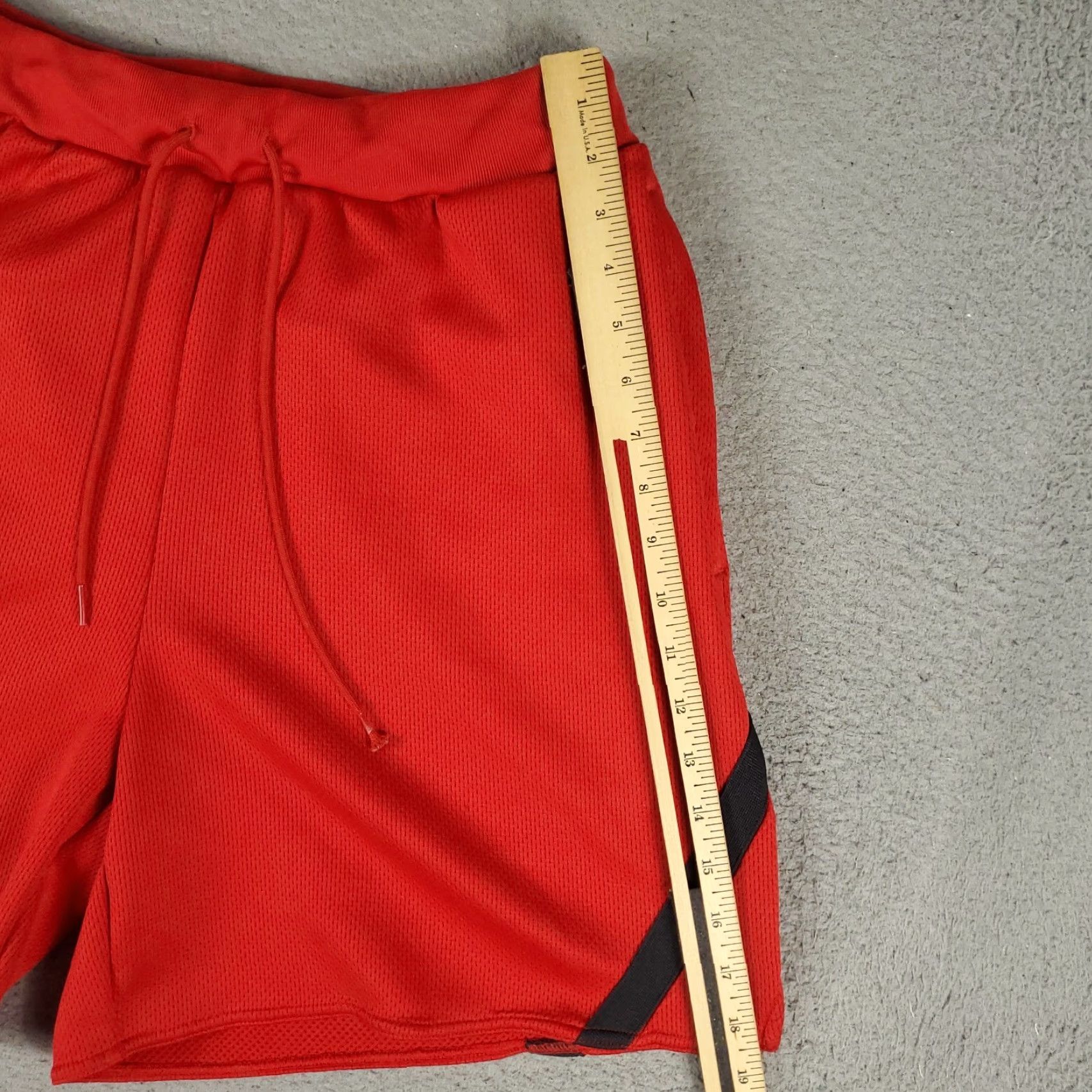 Adidas Adidas Shorts Mens Size Large Red Lace Tie Active Athletic Gym Size US 33 - 7 Thumbnail