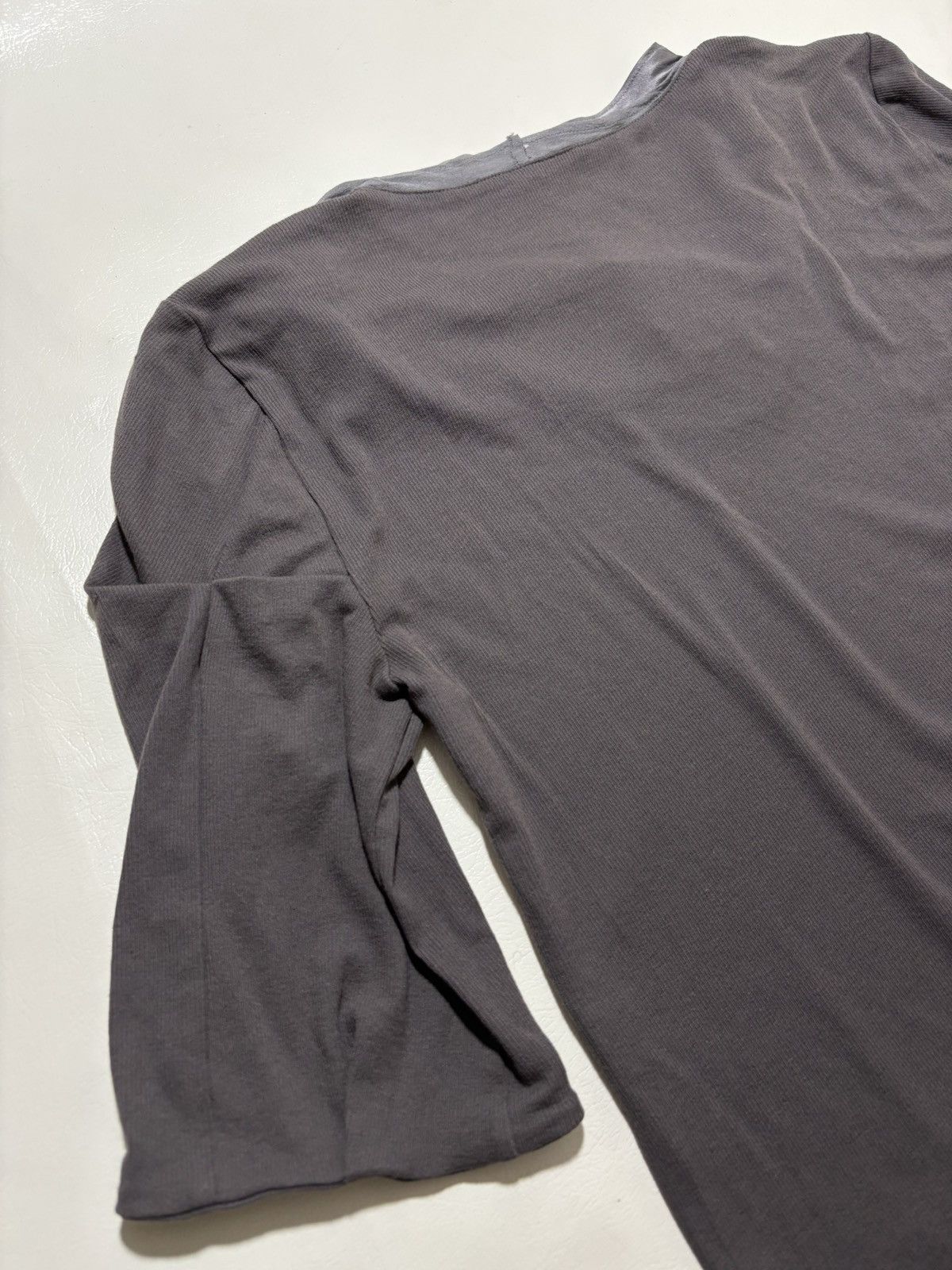 Brunello Cucinelli Brunello Cucinelli Dark Grey V Neck Size XXL / US 16-18 / IT 52-54 - 9 Thumbnail