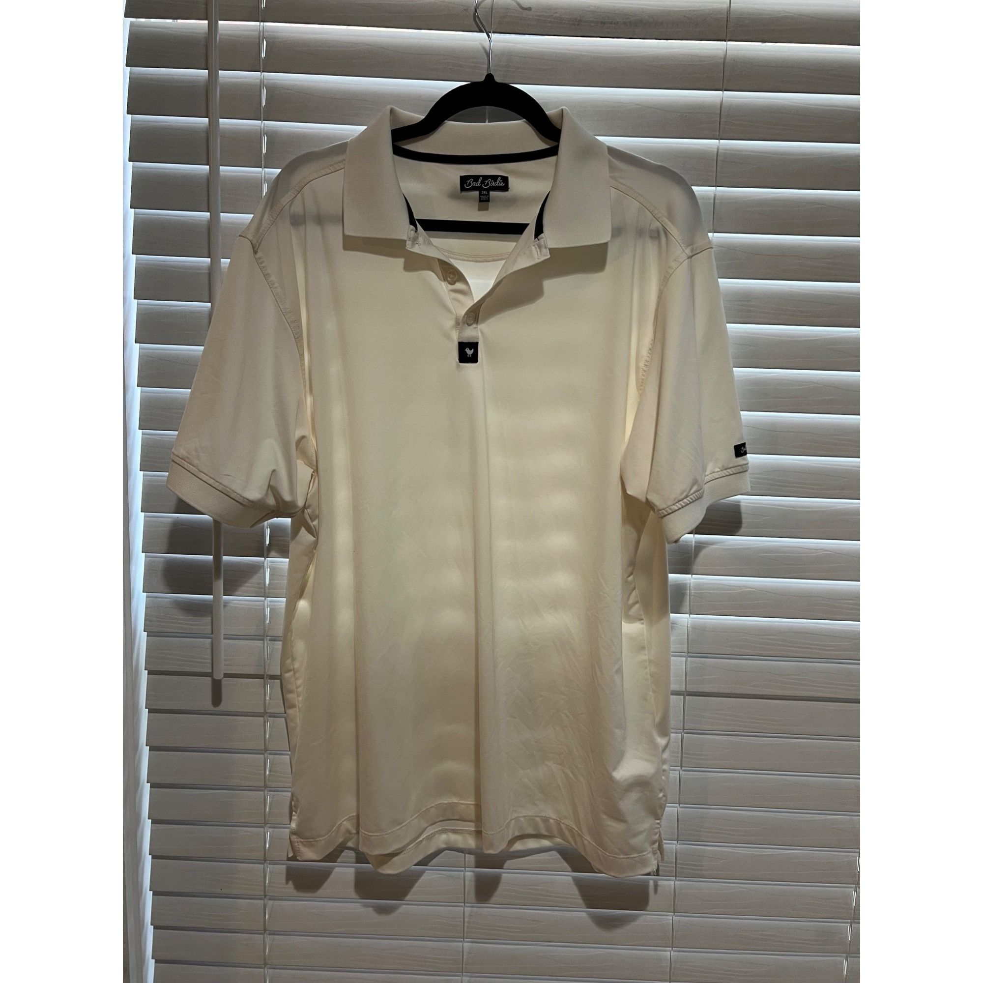 Bad Birdie Bad Birdie Off White Polo Shirt - Size - Size XXL Size US XXL / EU 58 / 5 - 1 Thumbnail