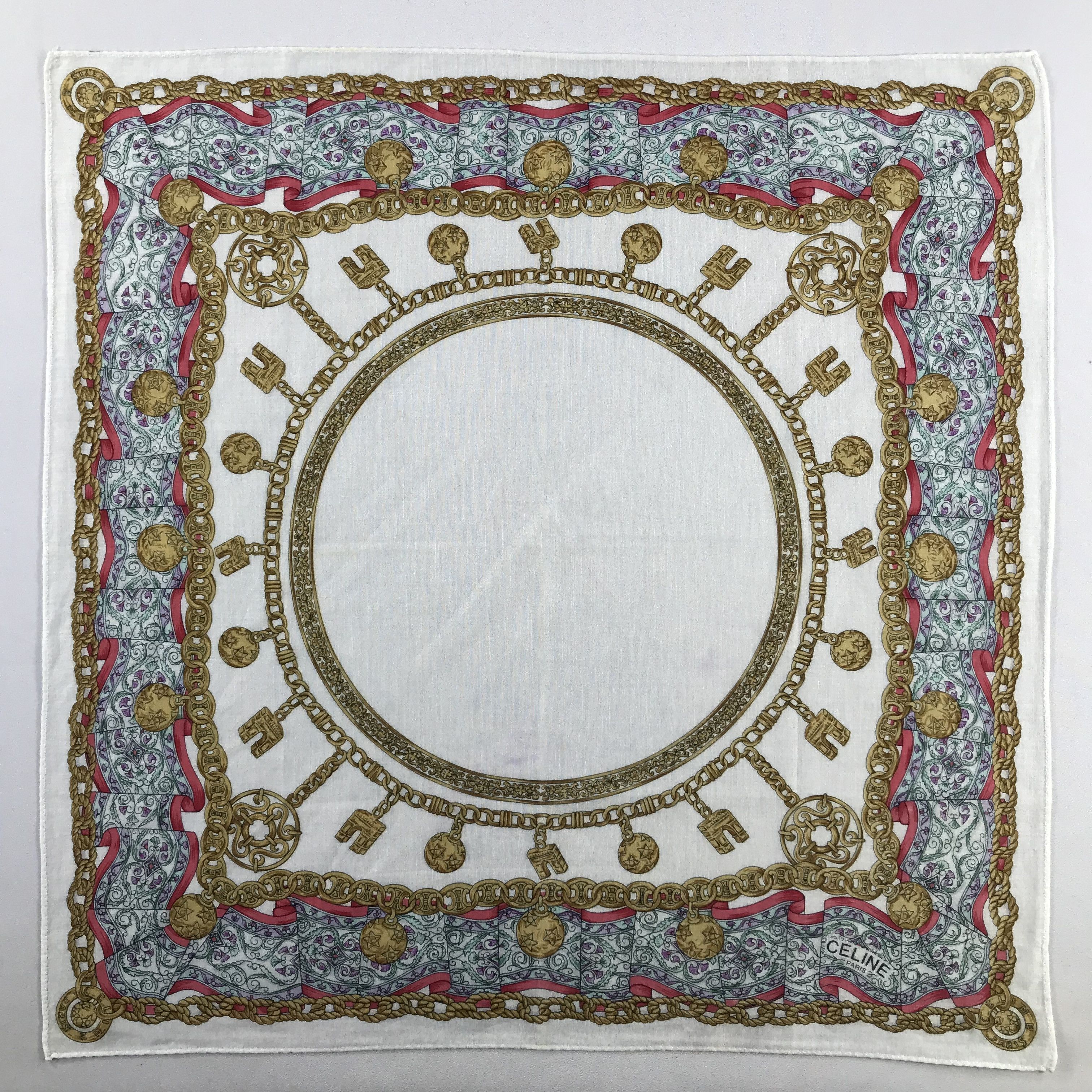 Celine Celine Handkerchief / Bandana / Neckerchief C714 Size ONE SIZE - 3 Thumbnail