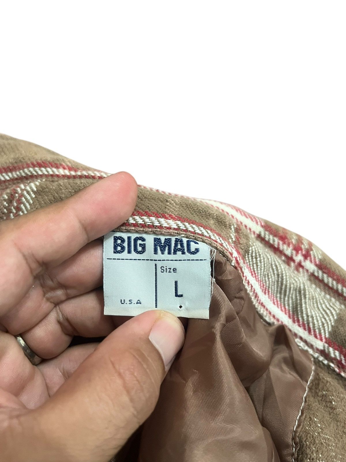 Big Mac × Flannel Vintage 80s Big Mac Jc penny Flannel jacket Size US L / EU 52-54 / 3 - 10 Thumbnail