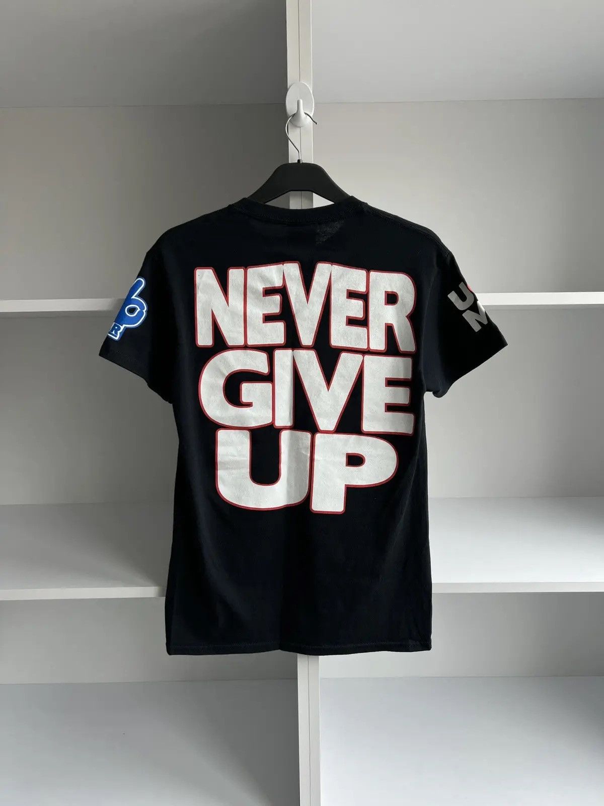 Vintage × WWE John Cena WWE Never Give Up Tee Size US S / EU 44-46 / 1 - 9 Thumbnail