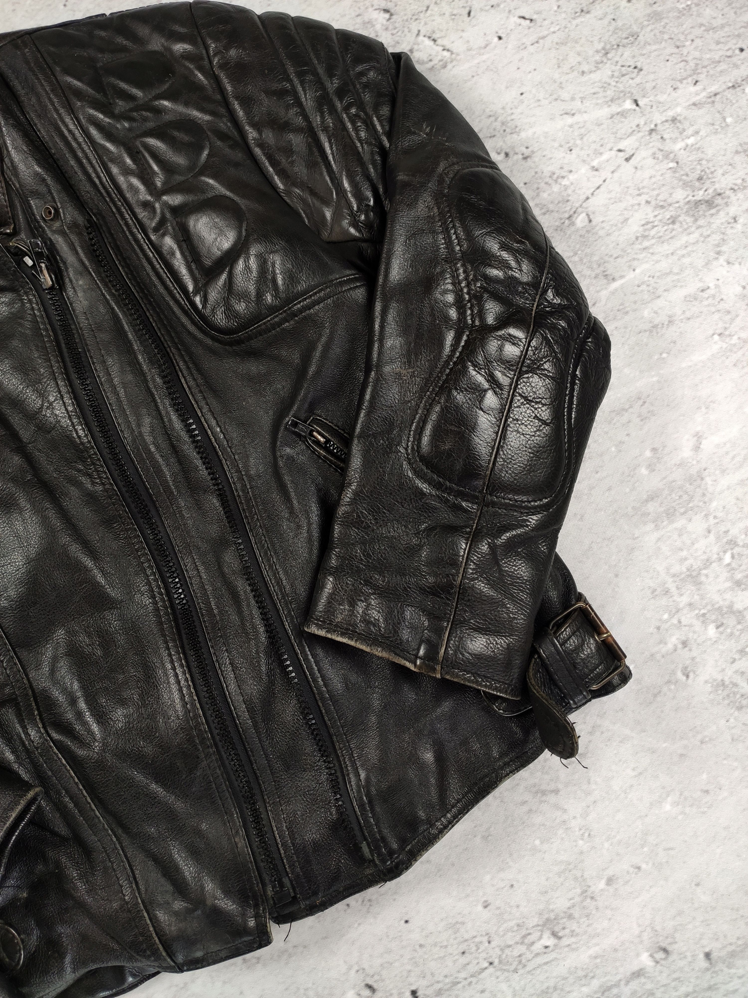 Vintage Rare vintage leather jacket moto opium racing 90s starboy Size US S / EU 44-46 / 1 - 5 Thumbnail