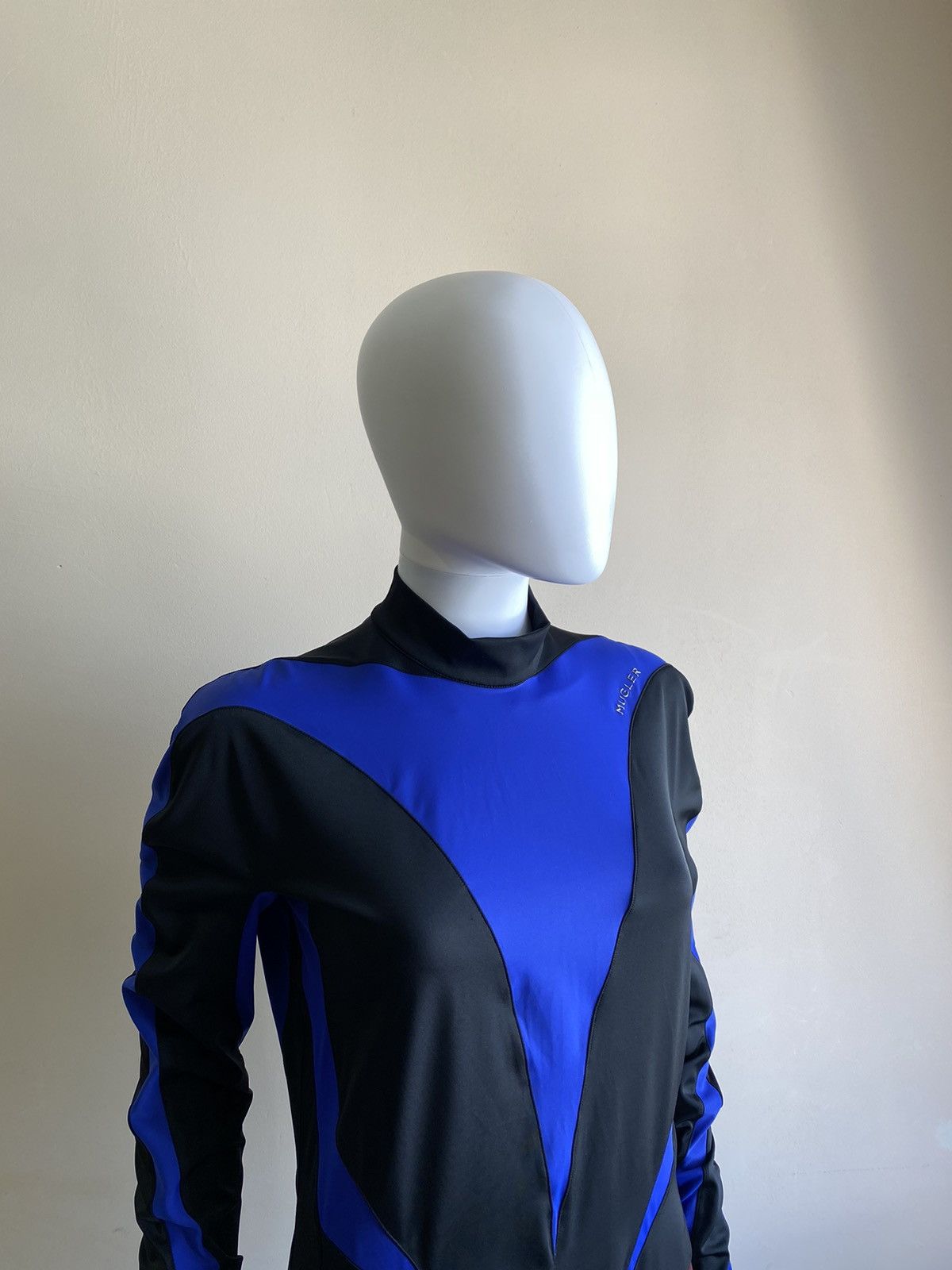 H&M × Mugler Mugler x H&M Womens Spiral Paneled Mini Dress Size XL-XXL Size XL / US 12-14 / IT 48-50 - 4 Thumbnail