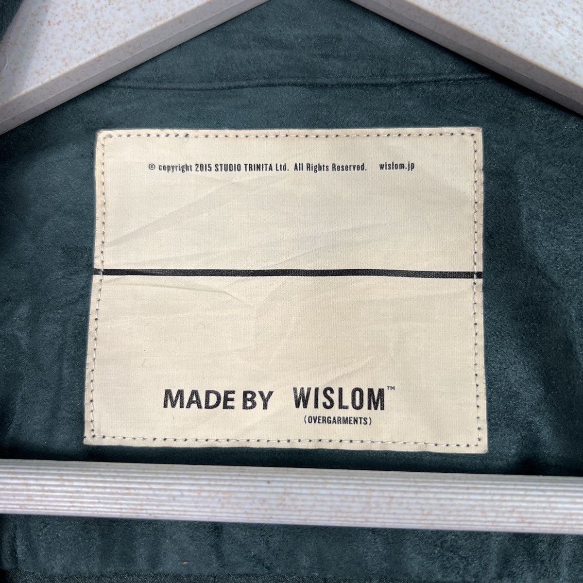 Japanese Brand 🔥 MADE BY WISLOM OVERGARMENTS ZIPPER JACKET Size US M / EU 48-50 / 2 - 16 Thumbnail