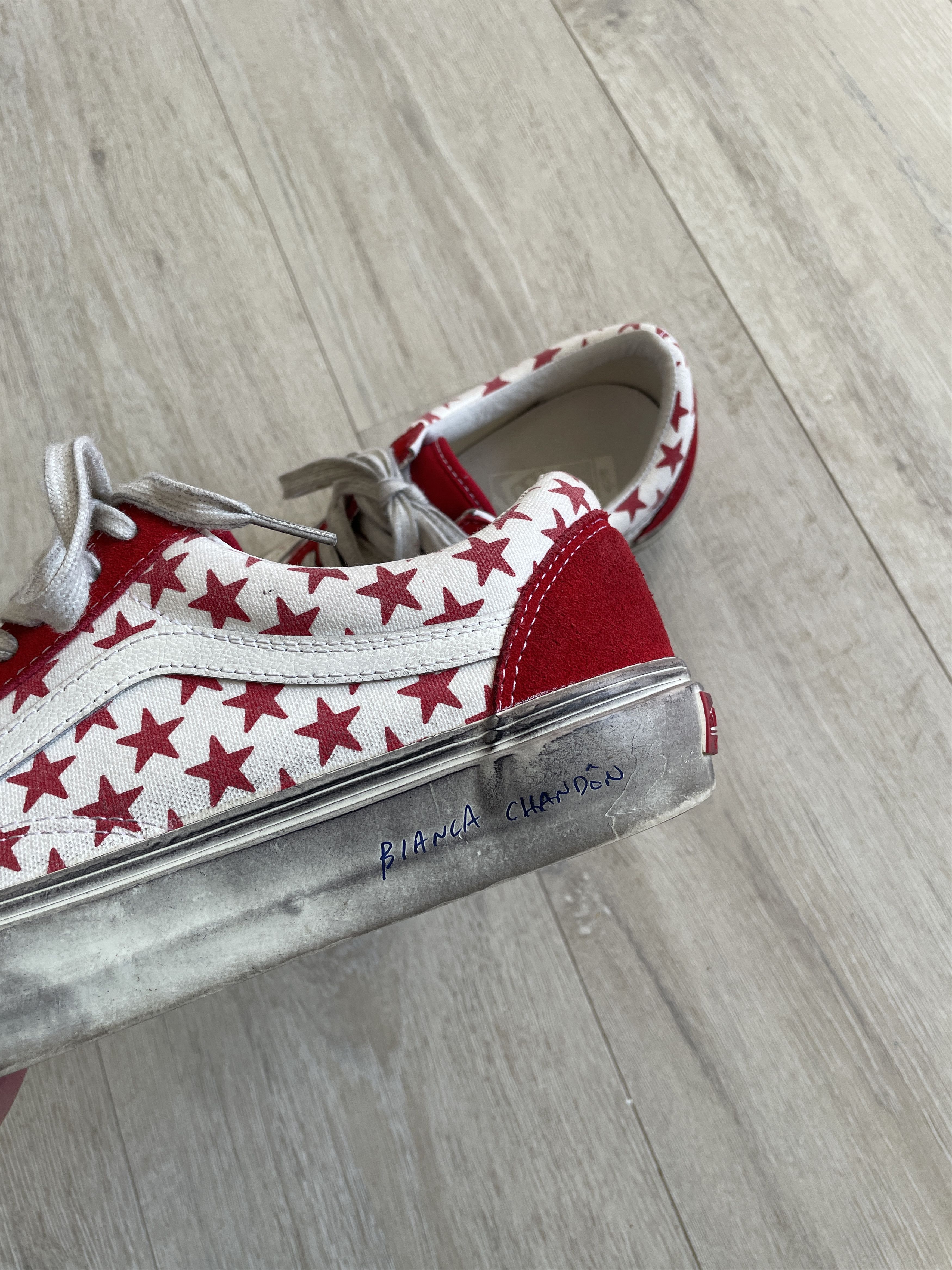 BIANCA CHANDON × Vans Bianca Chandon SS22 Vans Old School skate shoes Size US 9 / EU 42 - 11 Thumbnail