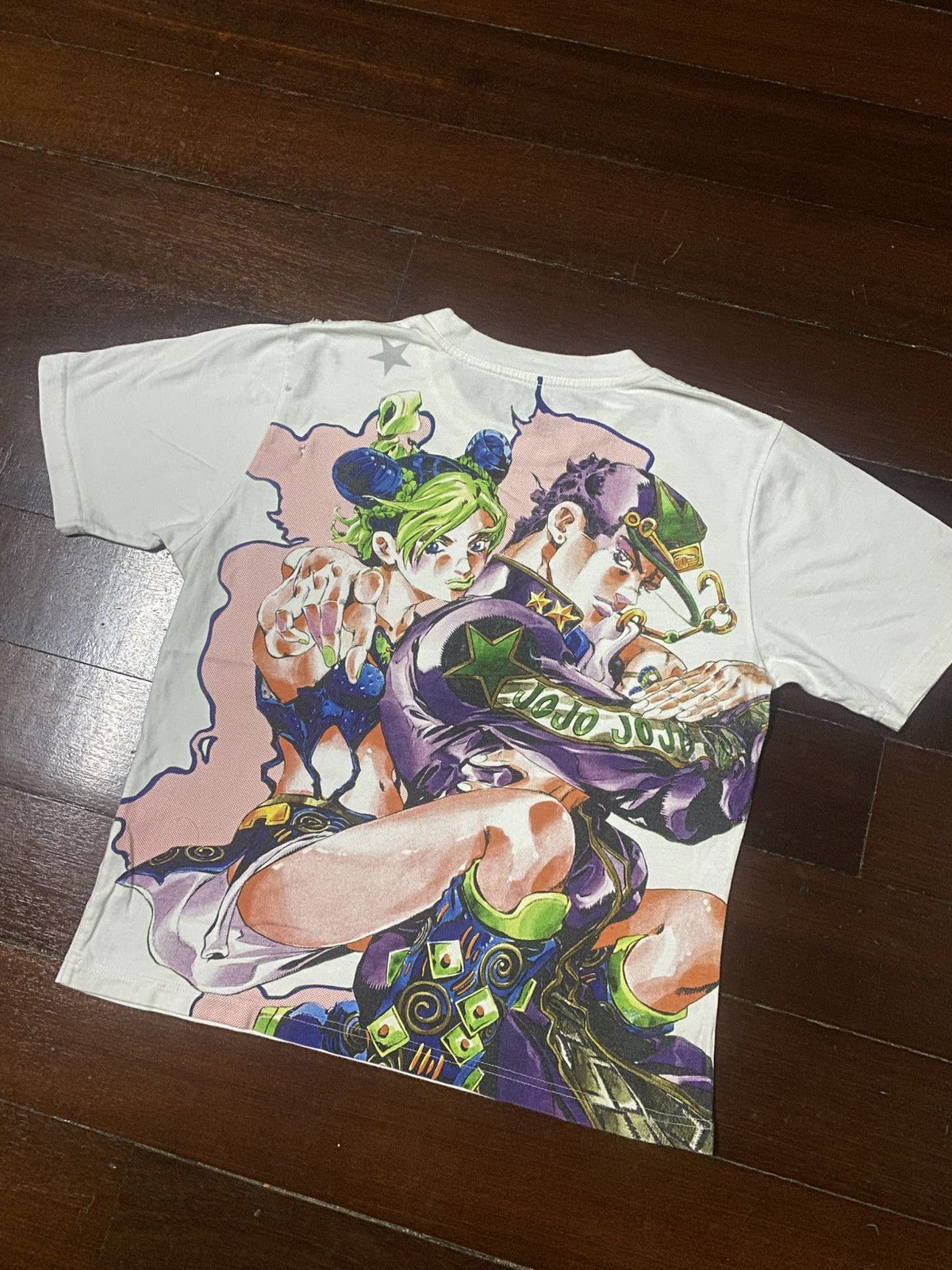 Anime Jojo Bizarre Adventure Exhibition stone ocean distressed Size US L / EU 52-54 / 3 - 6 Thumbnail